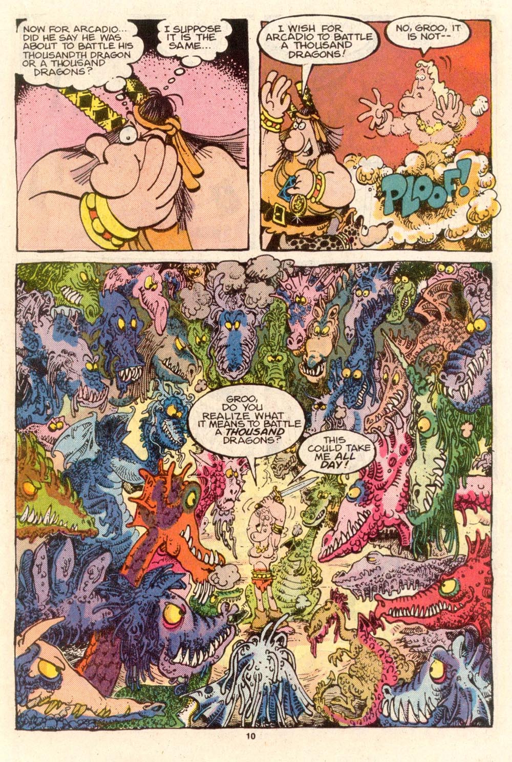 Read online Sergio Aragonés Groo the Wanderer comic -  Issue #36 - 10