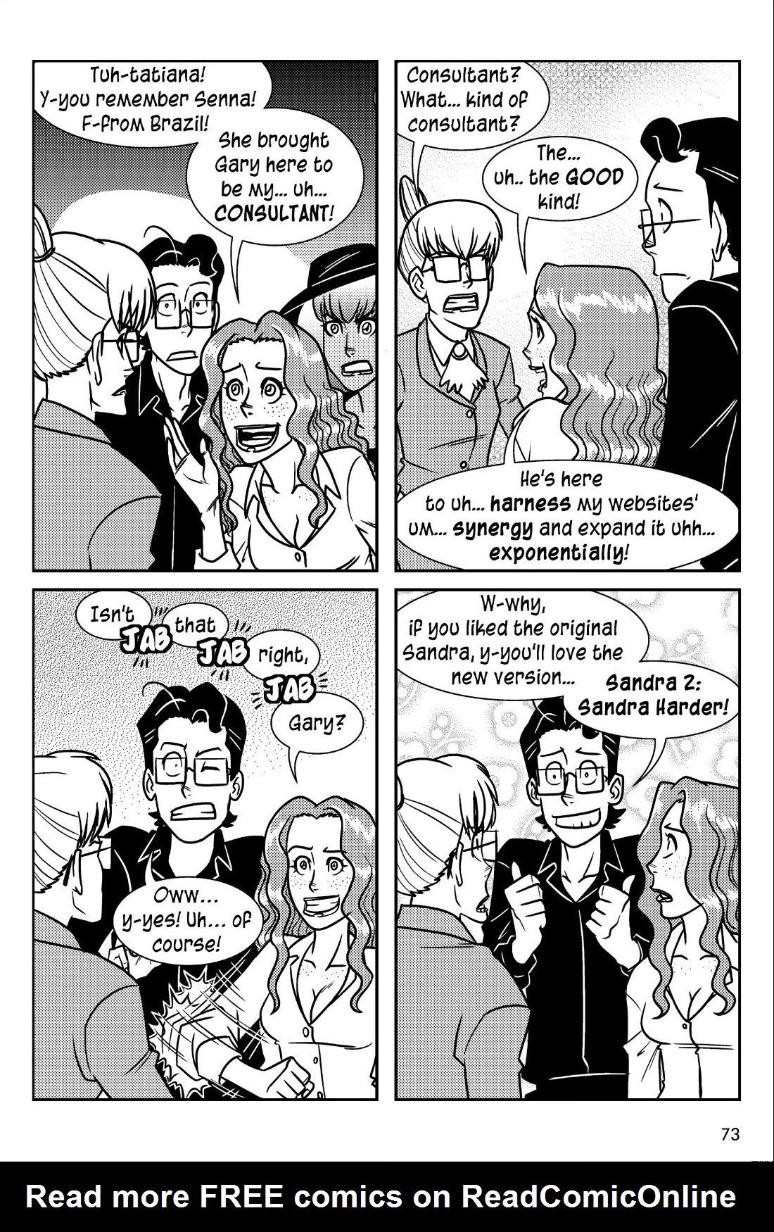 Read online Sandra On The Rocks comic -  Issue # TPB 1 (Part 1) - 73