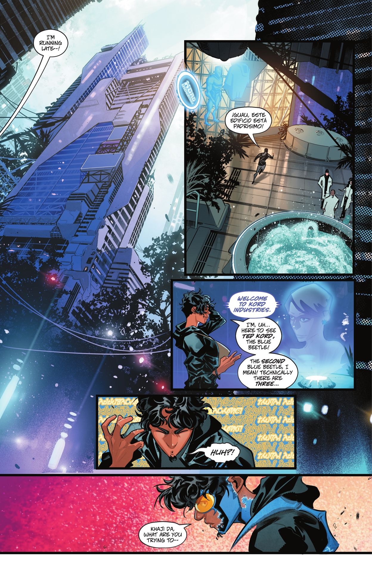Read online Blue Beetle: Graduation Day comic -  Issue #2 - 8