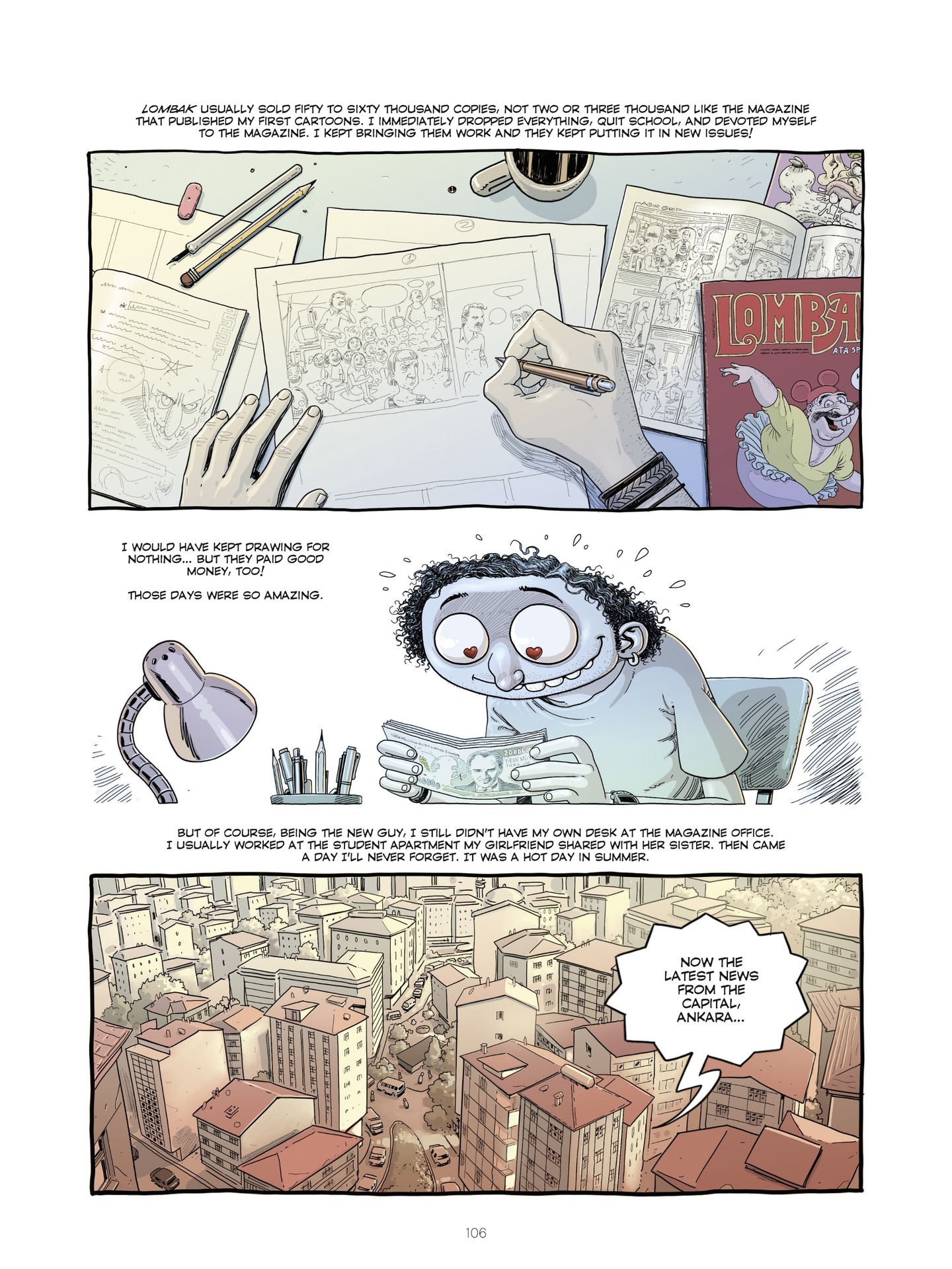 Read online Drawing On The Edge: Chronicles From Istanbul comic -  Issue # TPB (Part 2) - 6