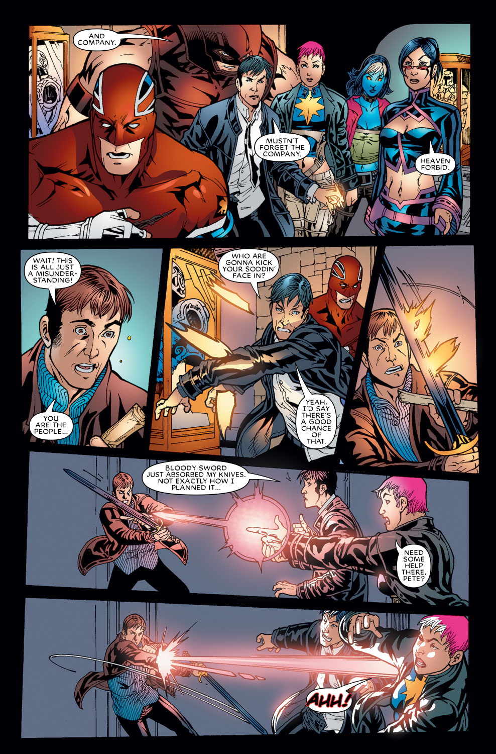 Read online New Excalibur comic -  Issue #10 - 20