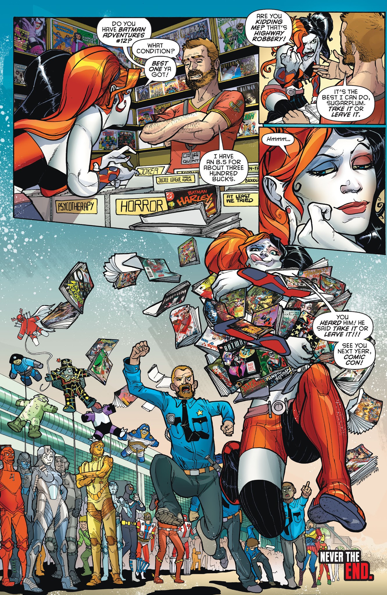Read online Harley Quinn Invades Comic-Con International: San Diego comic -  Issue # Full - 38