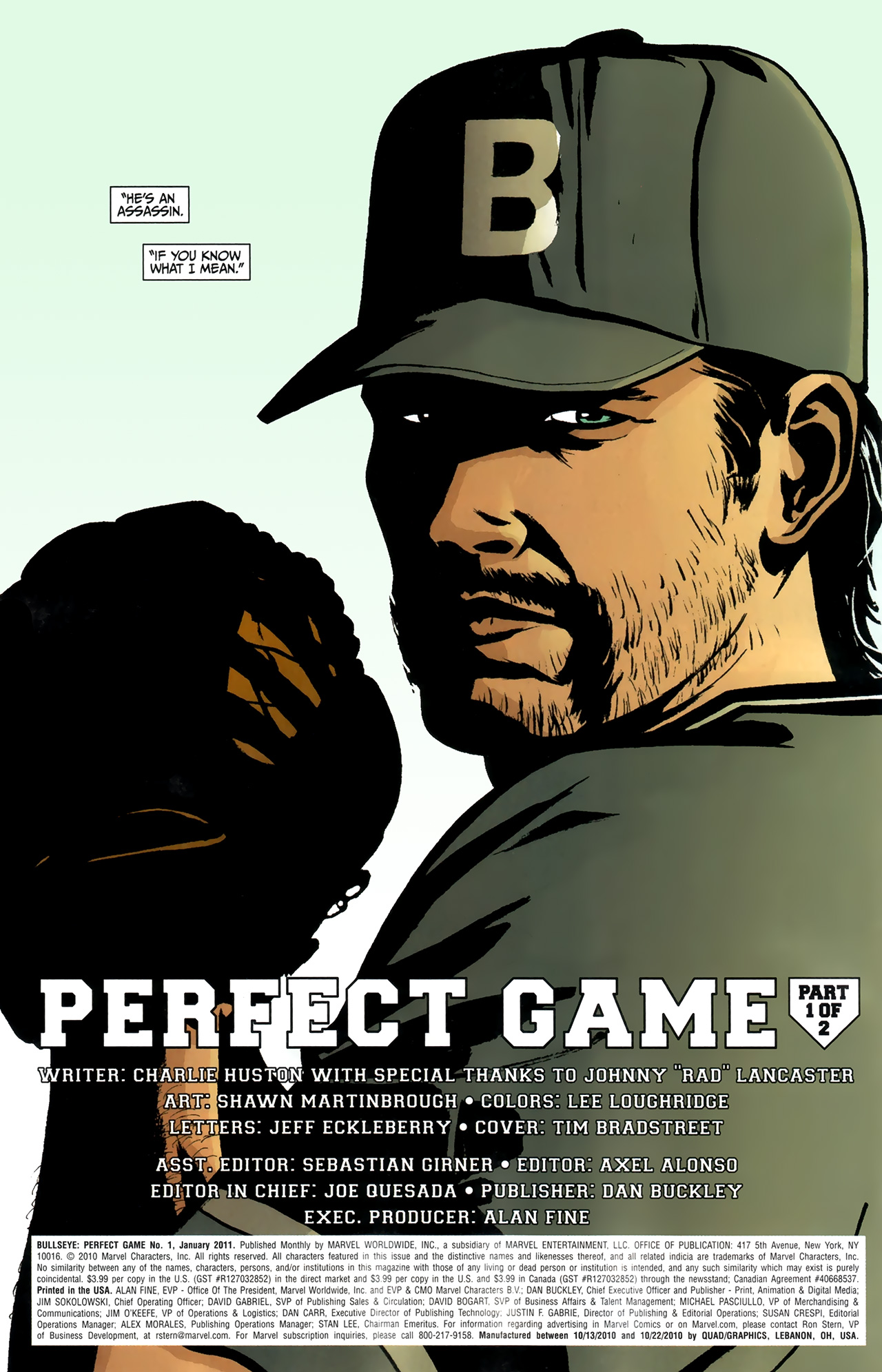 Read online Bullseye: Perfect Game comic -  Issue #1 - 23