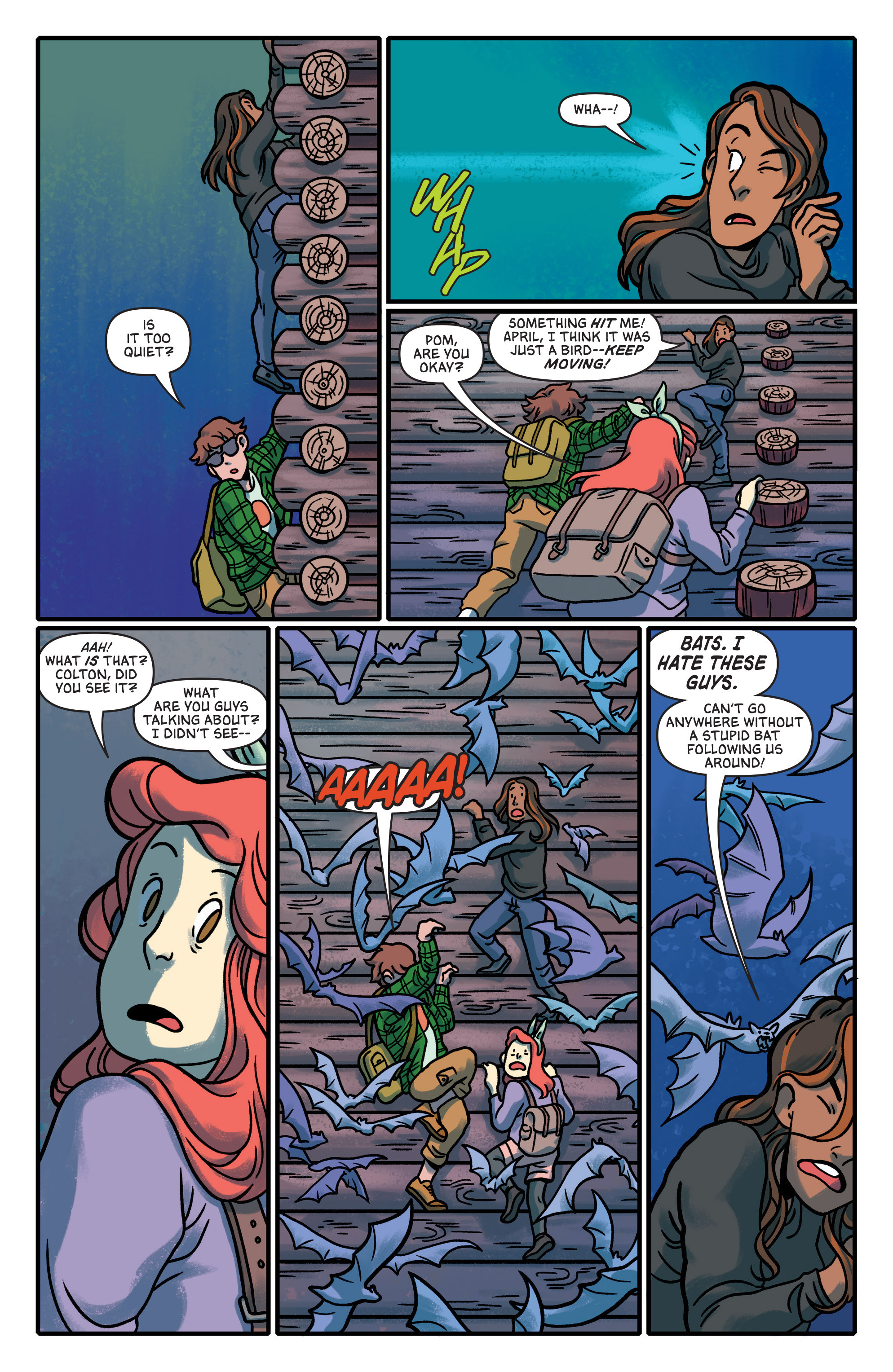 Read online Lumberjanes/Gotham Academy comic -  Issue #3 - 8