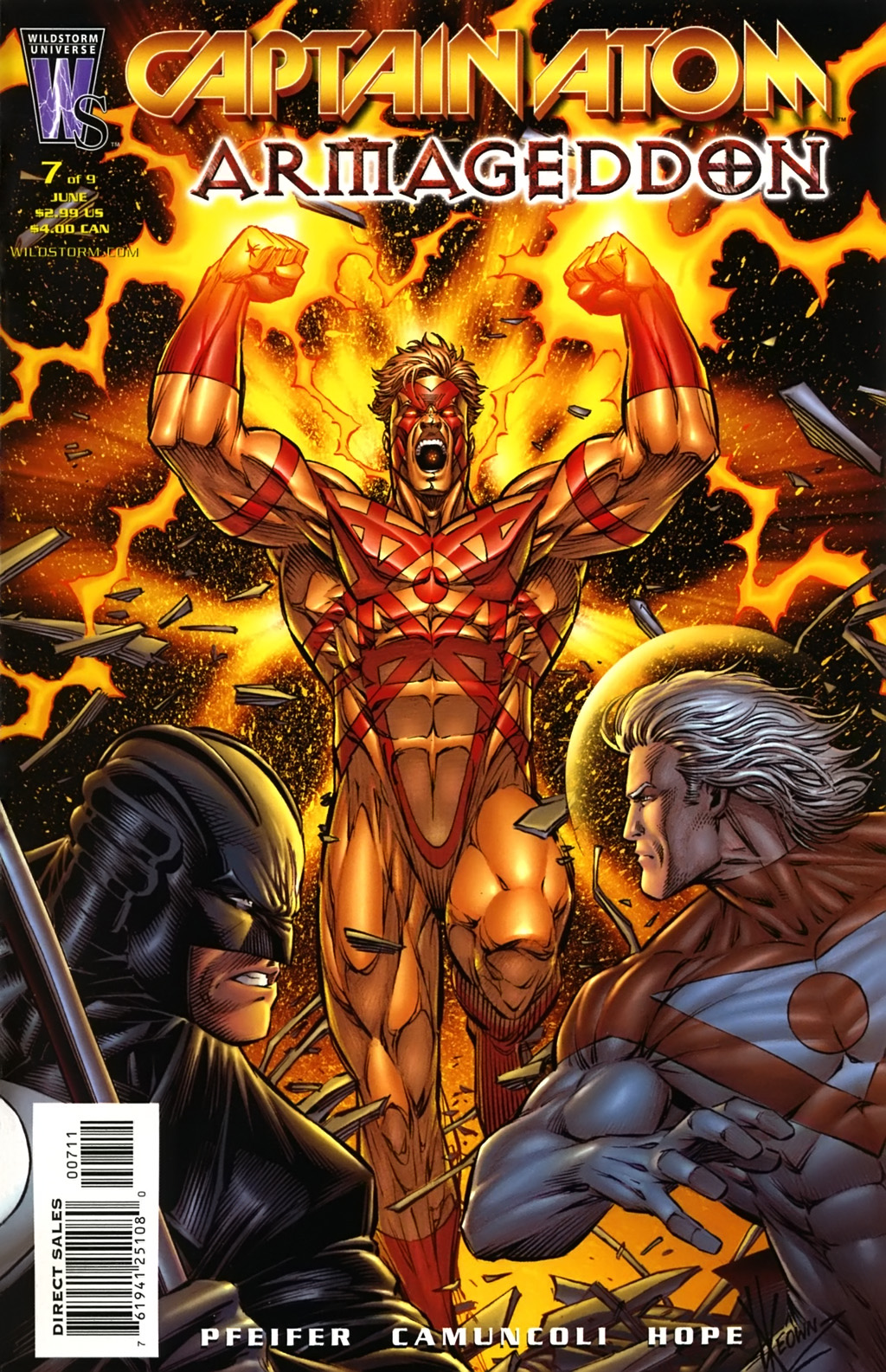 Read online Captain Atom: Armageddon comic -  Issue #7 - 1