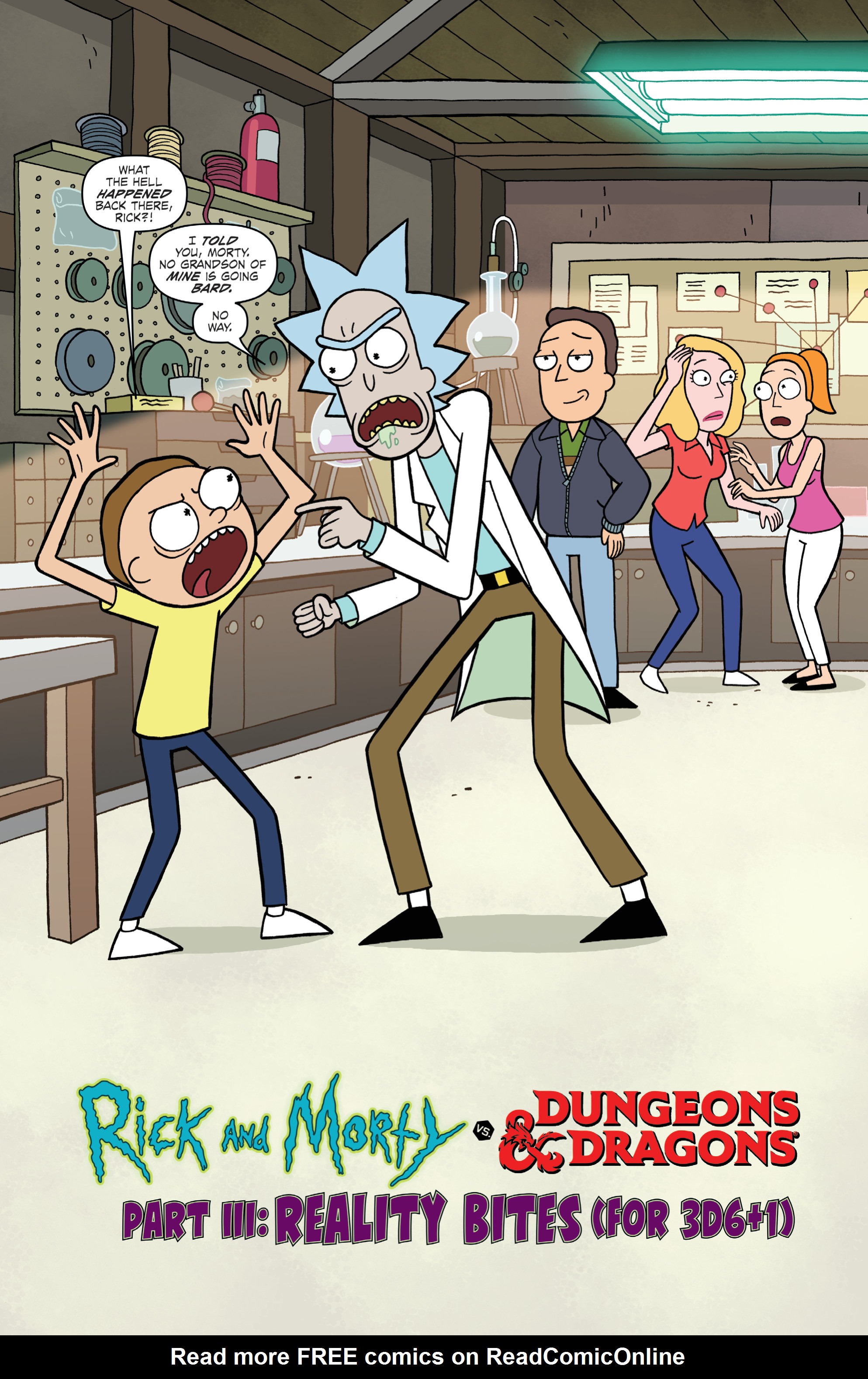 Read online Rick and Morty vs Dungeons & Dragons comic -  Issue # _TPB - 55