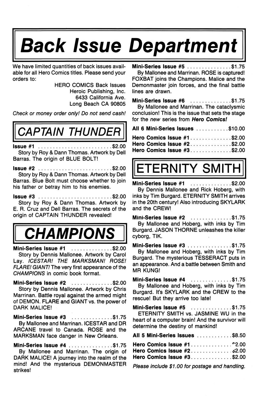 Read online Eternity Smith (1987) comic -  Issue #9 - 28