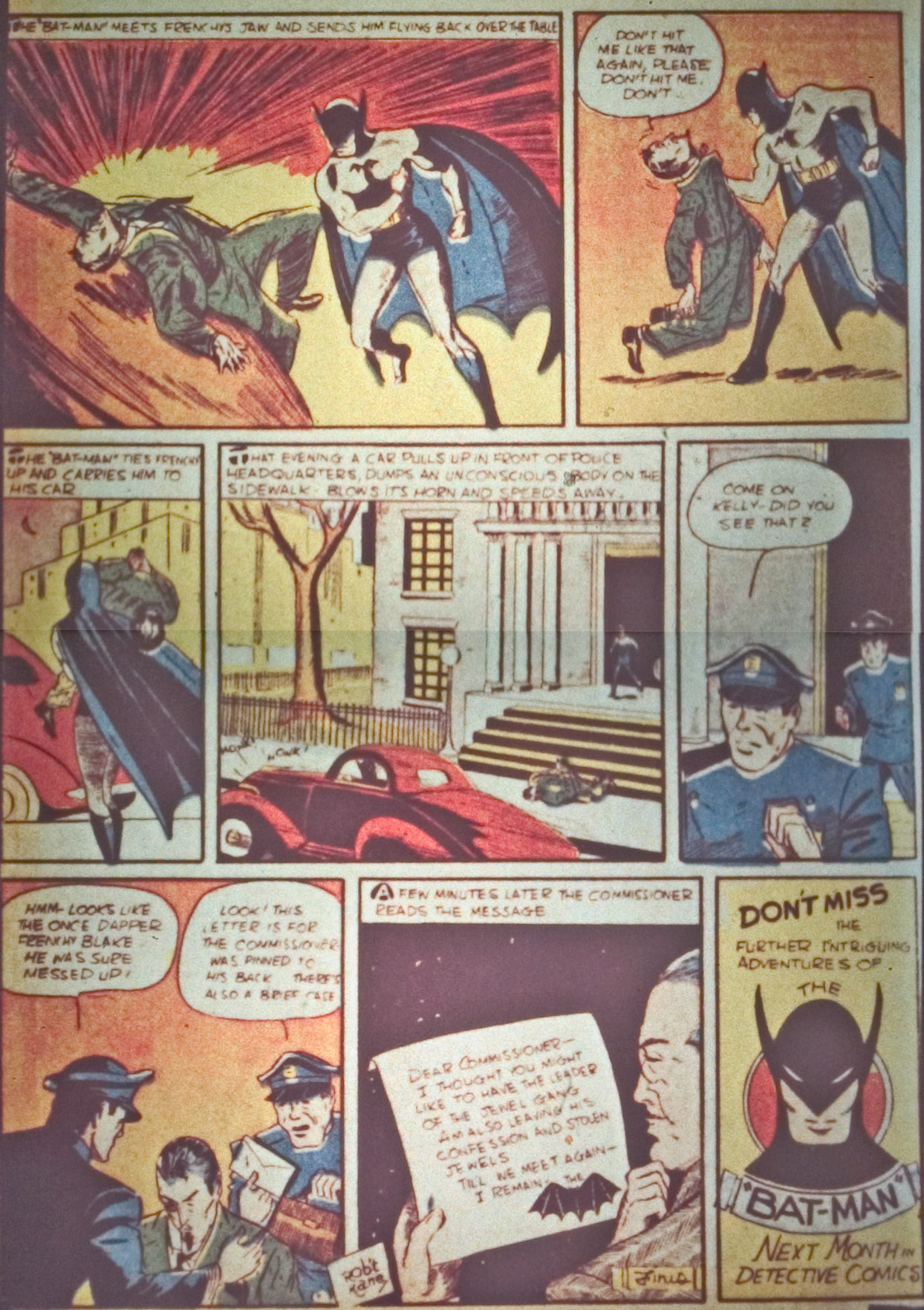 Read online Detective Comics (1937) comic -  Issue #28 - 8