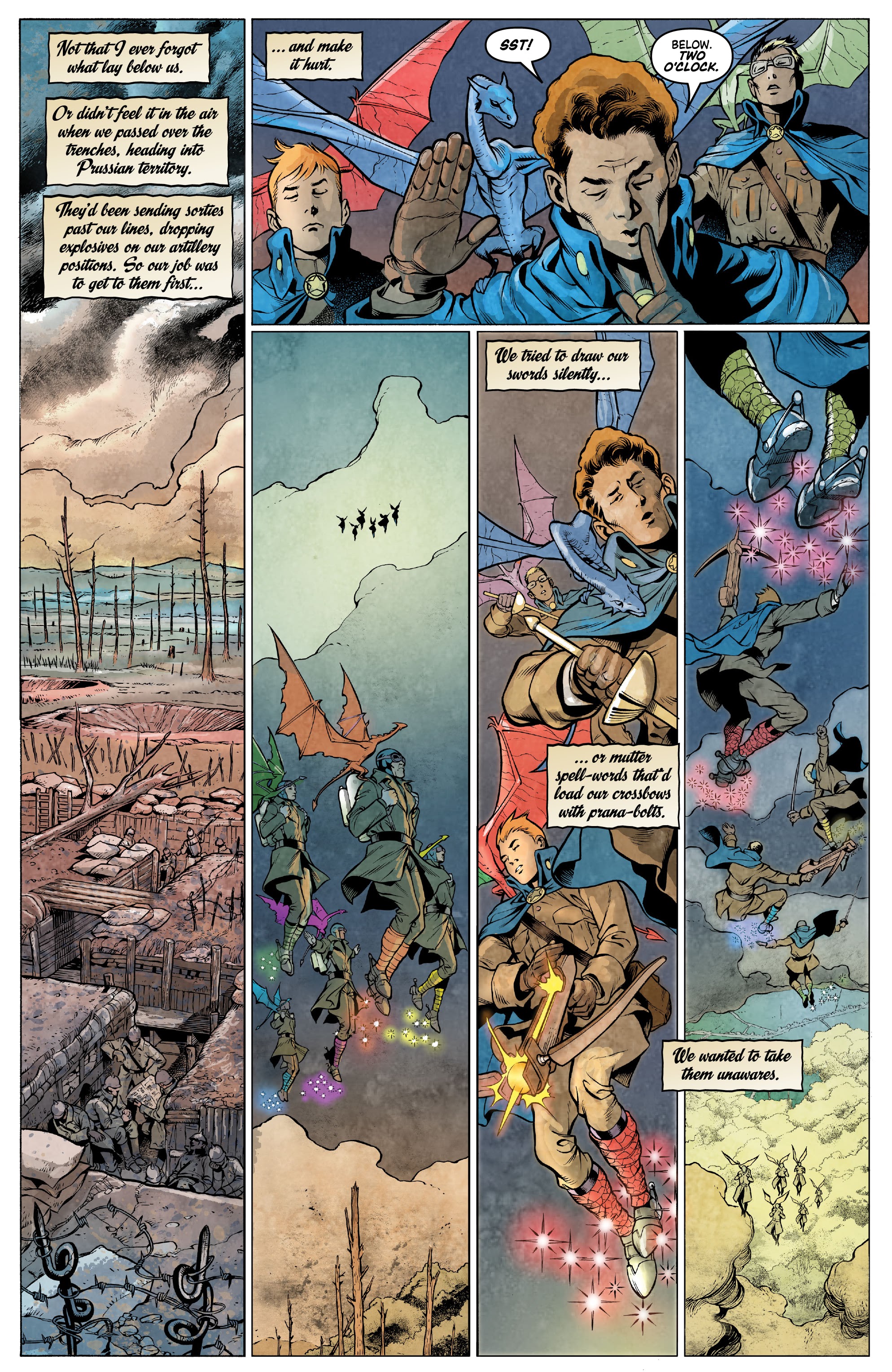 Read online Arrowsmith: Behind Enemy Lines comic -  Issue #1 - 7