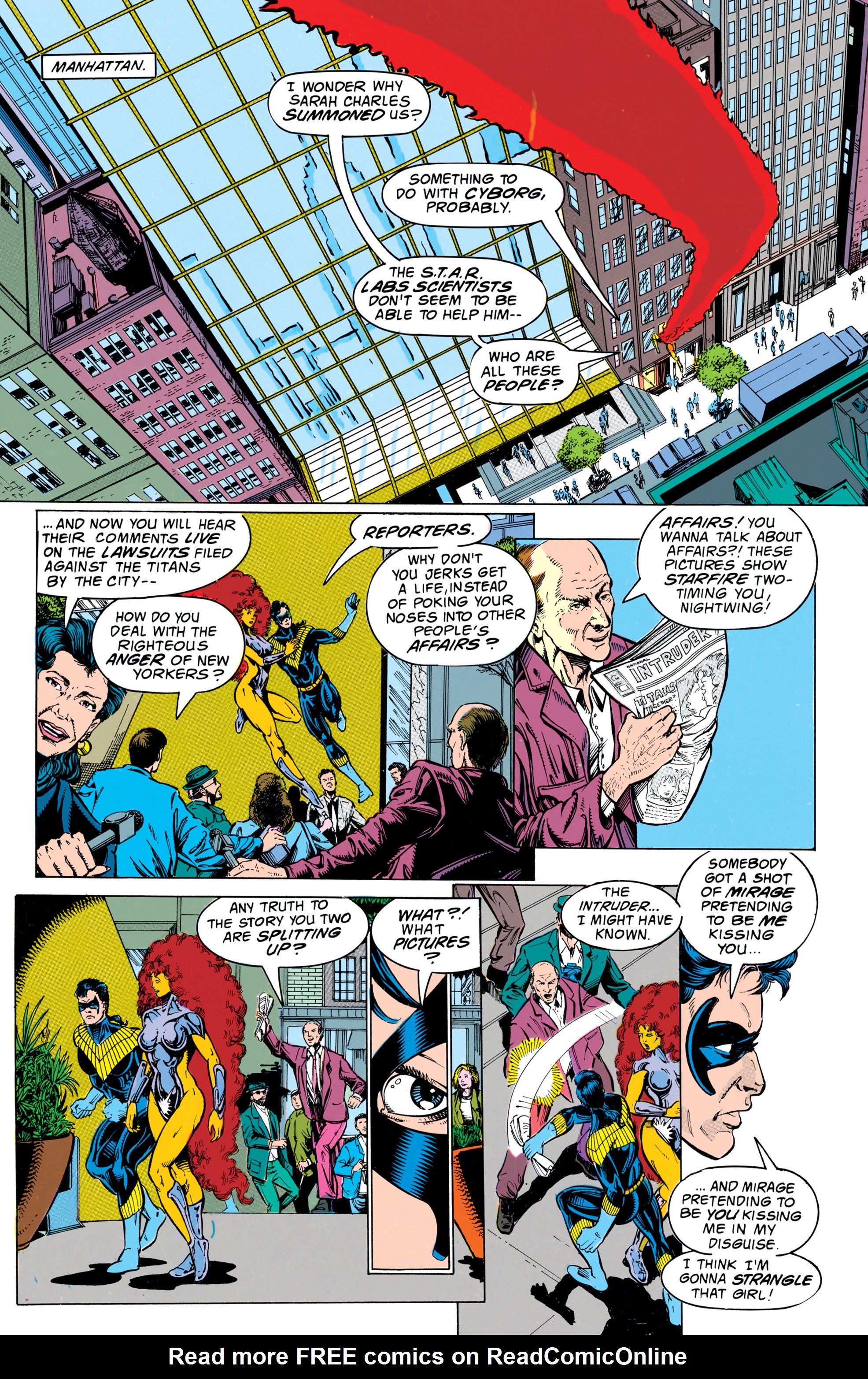 Read online The New Titans (1988) comic -  Issue #94 - 5