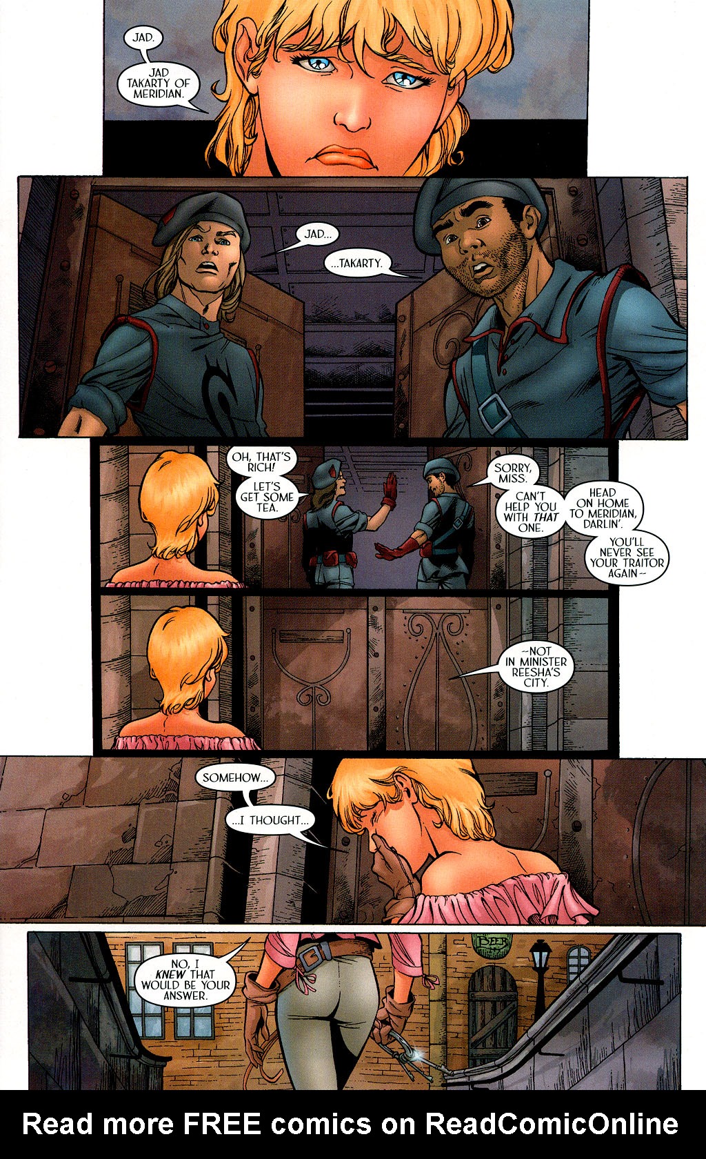 Read online Meridian comic -  Issue #40 - 16