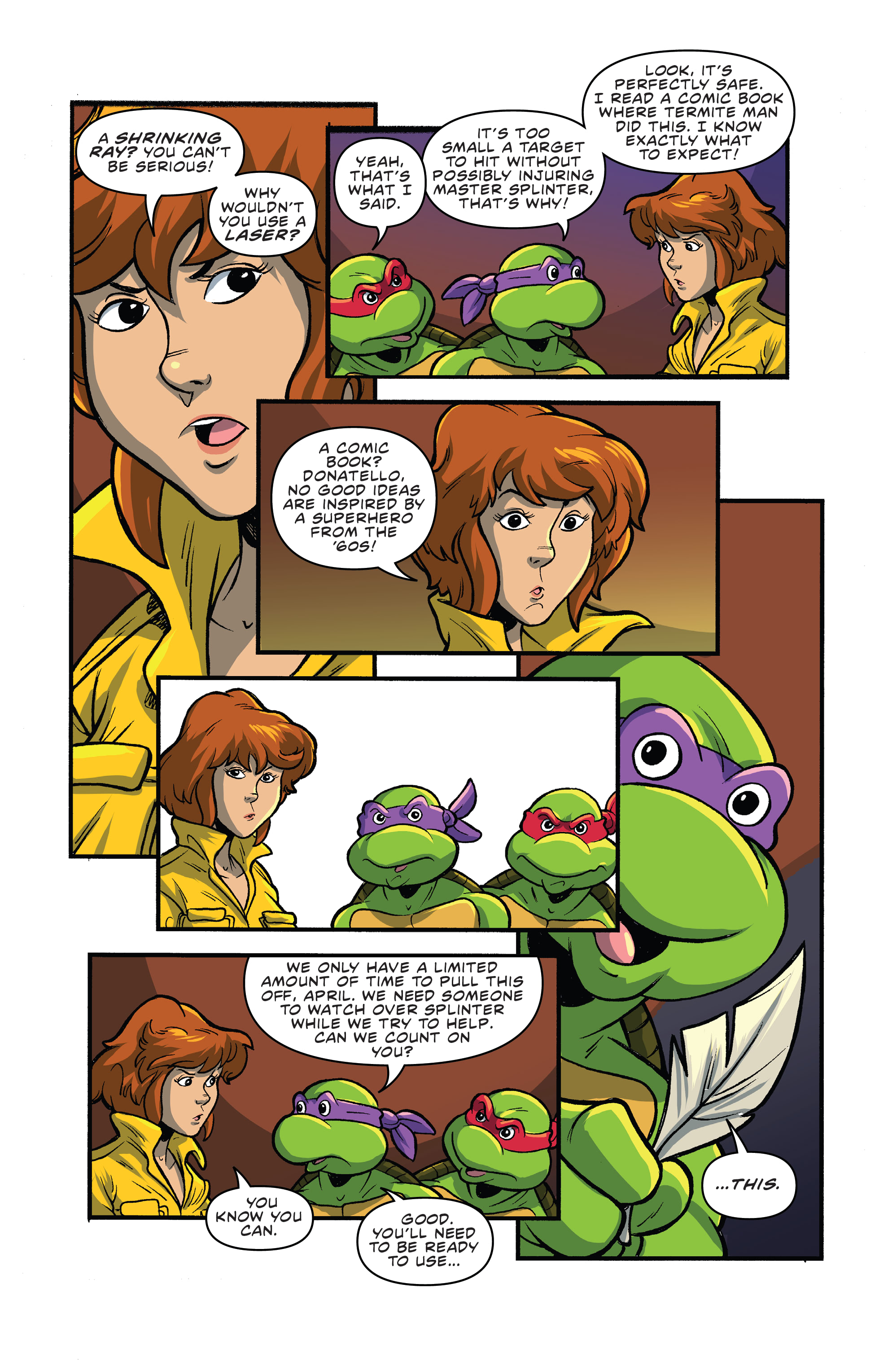 Read online Teenage Mutant Ninja Turtles: Saturday Morning Adventures comic -  Issue #4 - 7
