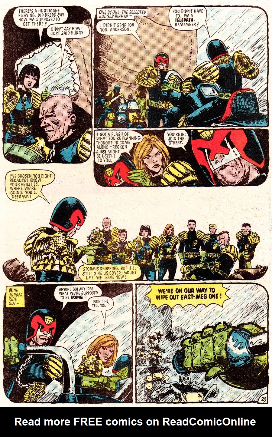 Read online Judge Dredd (1983) comic -  Issue #23 - 24