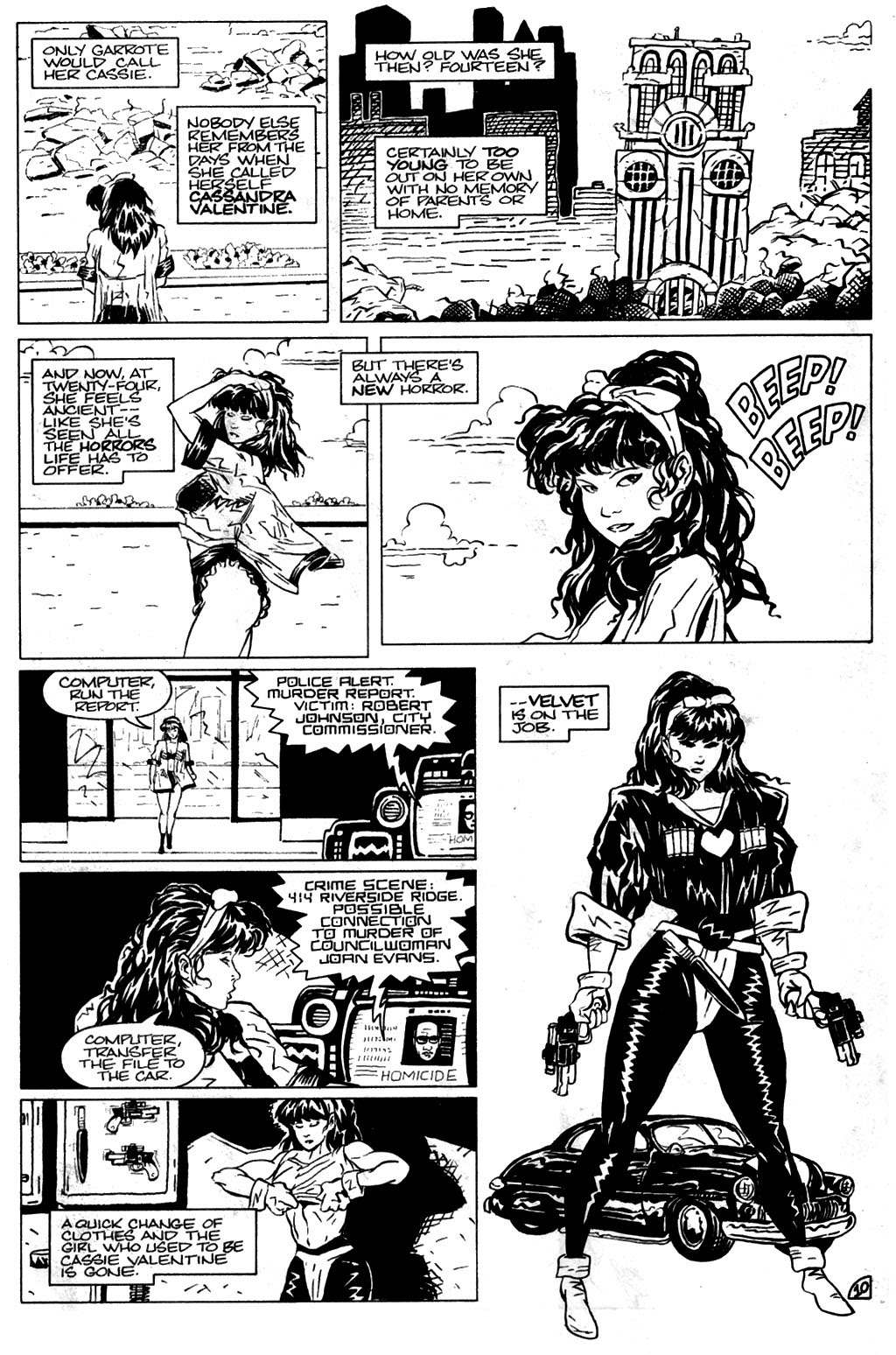 Read online Velvet (1993) comic -  Issue #1 - 12