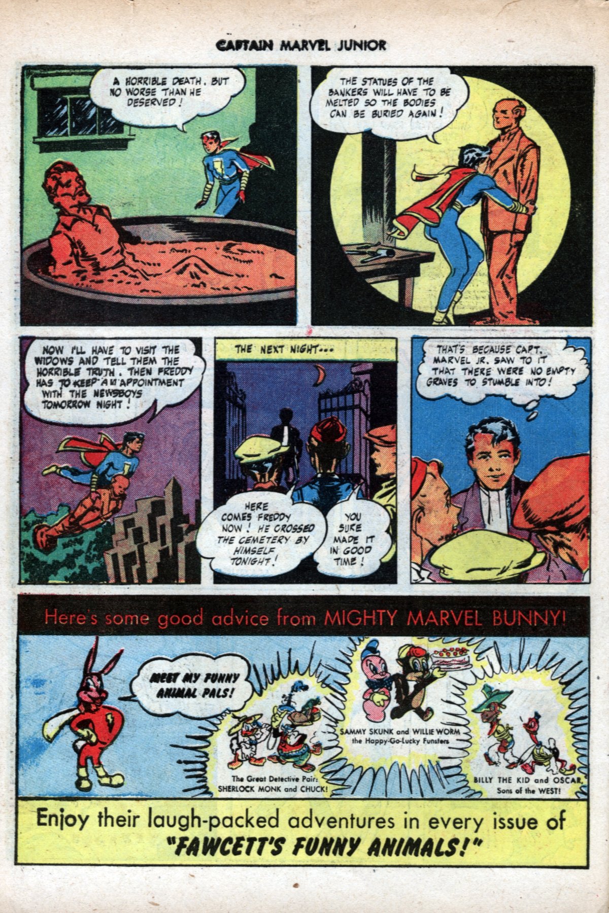 Read online Captain Marvel, Jr. comic -  Issue #40 - 48