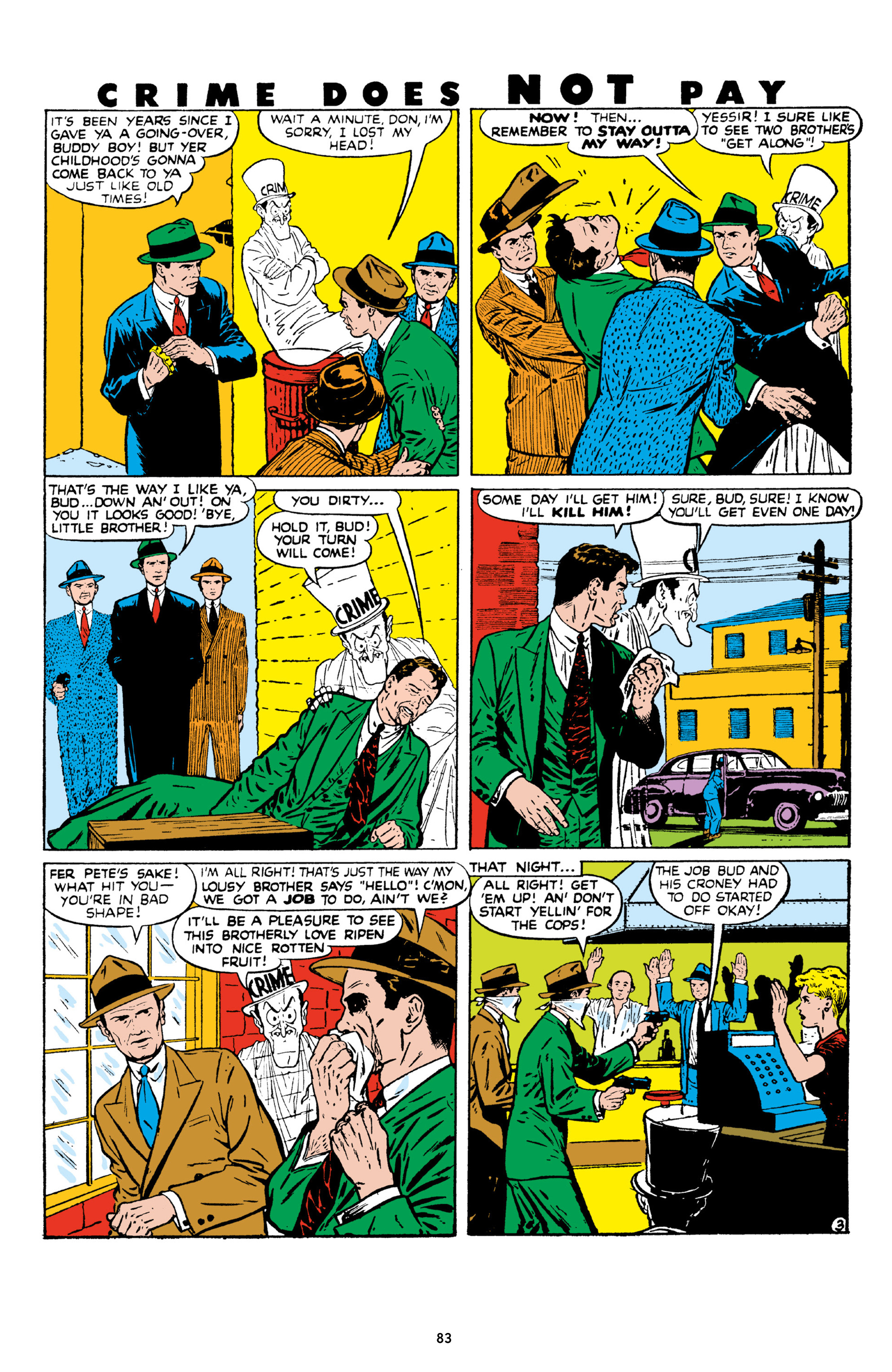 Read online Crime Does Not Pay Archives comic -  Issue # TPB 8 (Part 1) - 84