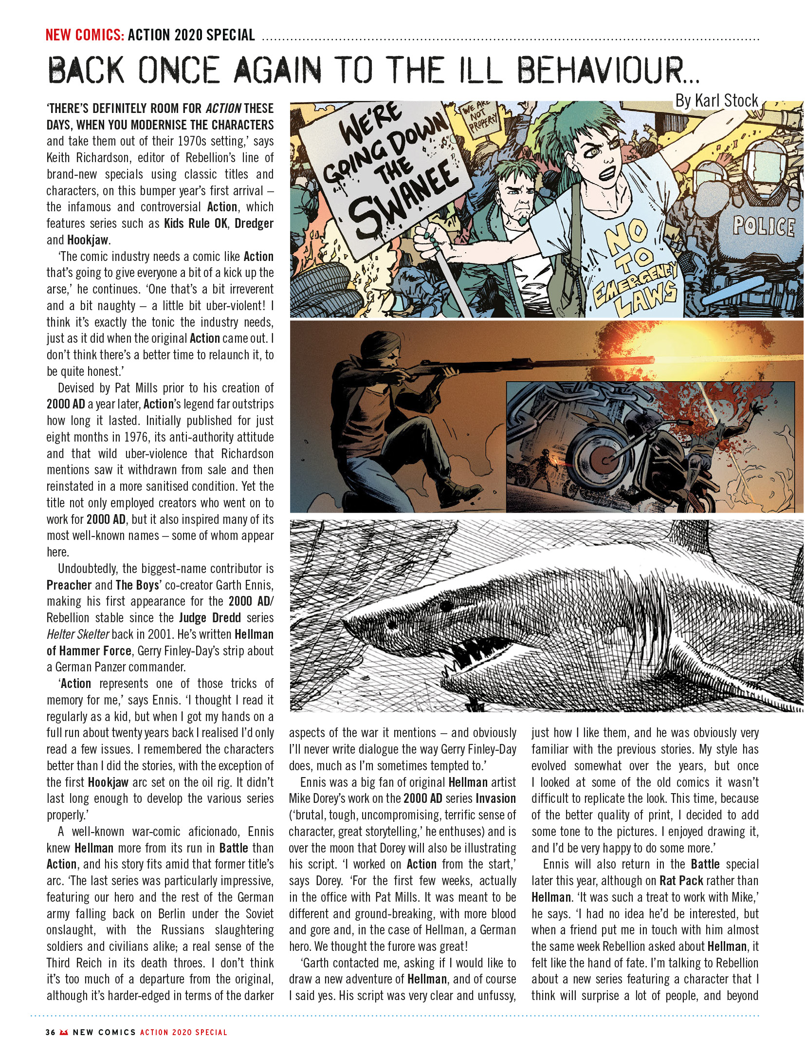 Read online Judge Dredd Megazine (Vol. 5) comic -  Issue #418 - 37