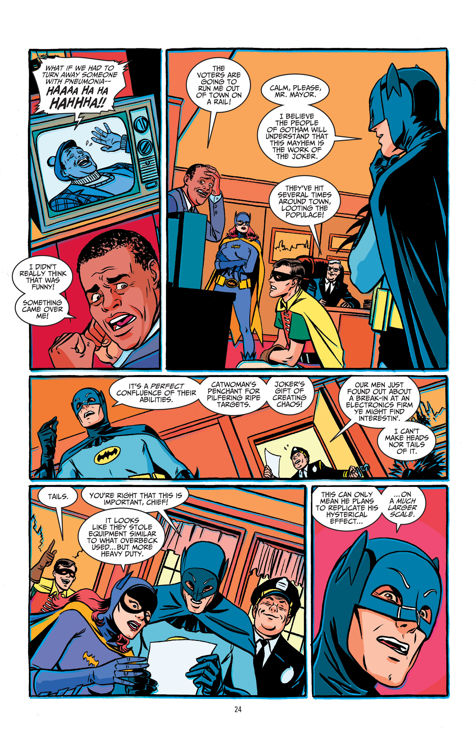Read online Batman '66 [II] comic -  Issue # TPB 3 (Part 1) - 23