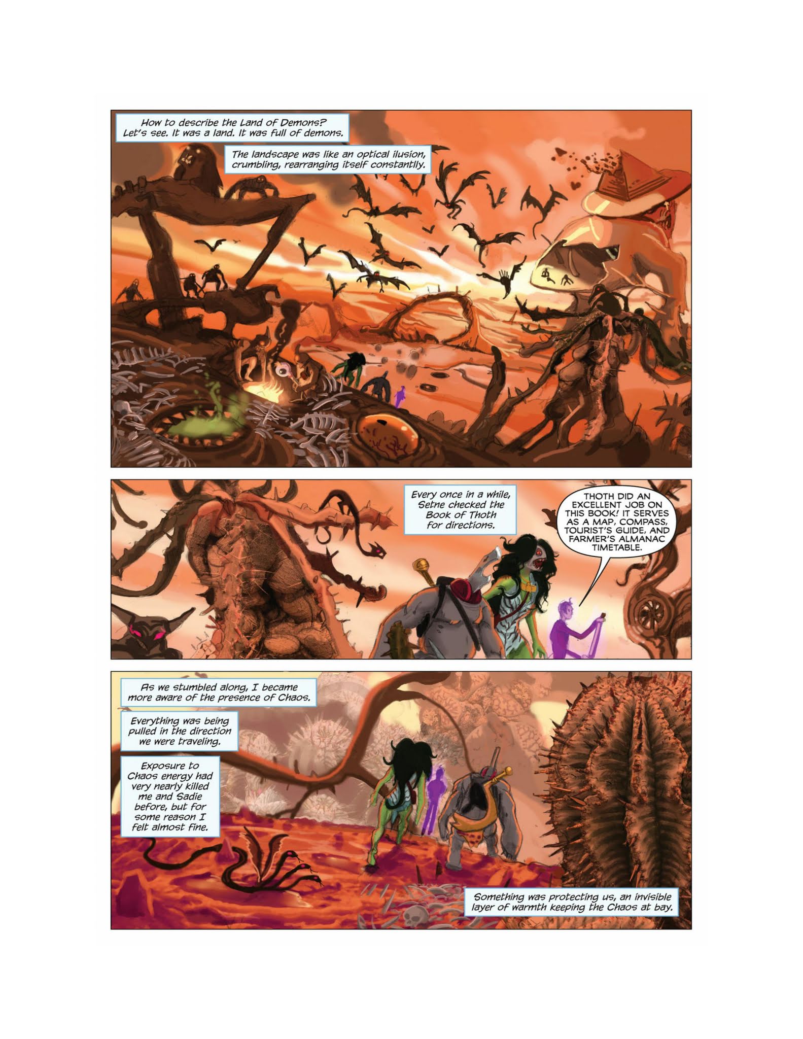 Read online The Kane Chronicles comic -  Issue # TPB 3 (Part 2) - 9