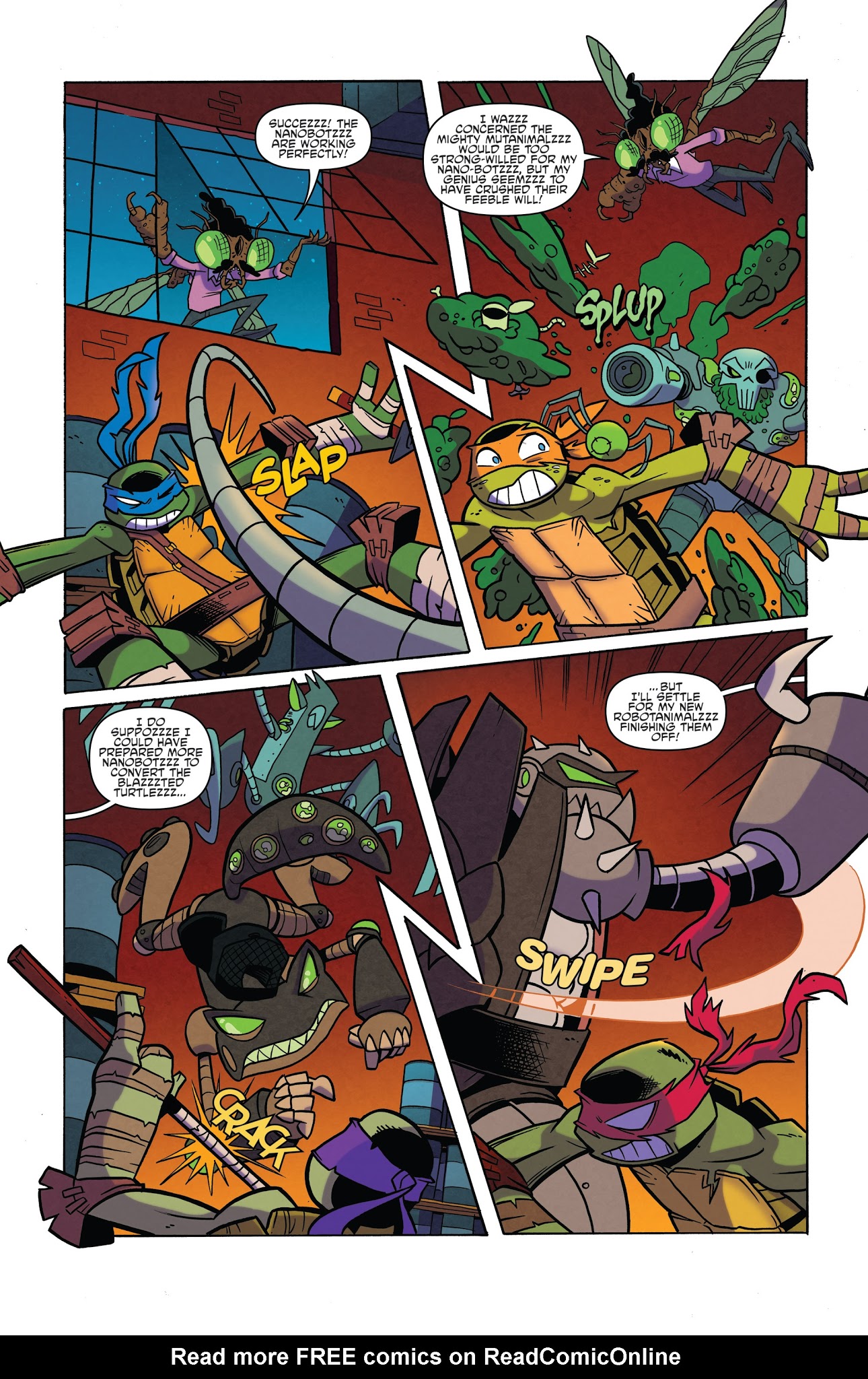 Read online Teenage Mutant Ninja Turtles Amazing Adventures: Robotanimals comic -  Issue #1 - 18