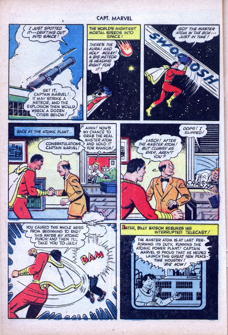 Read online Captain Marvel Adventures comic -  Issue #104 - 32