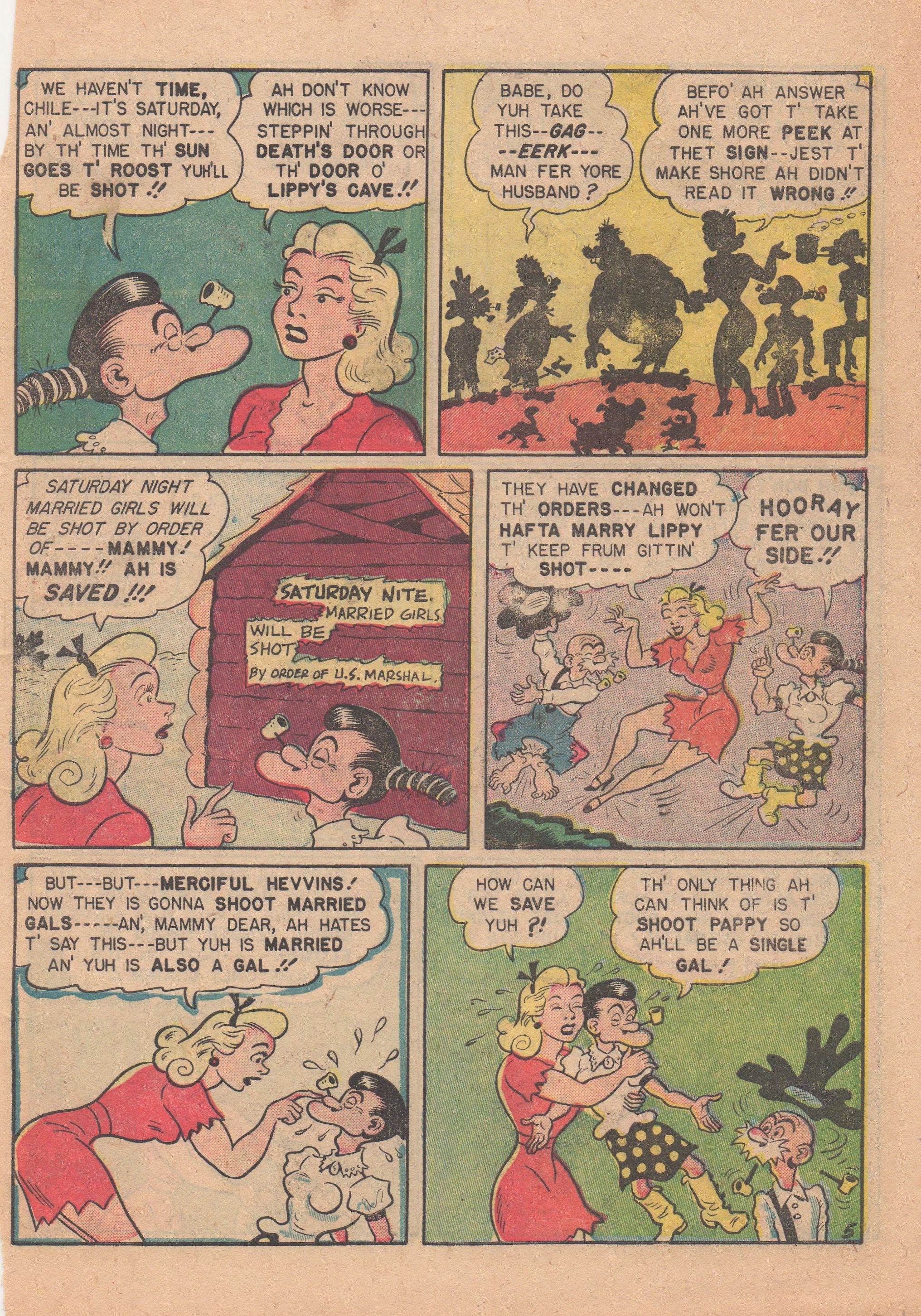 Read online Babe (1948) comic -  Issue #5 - 31