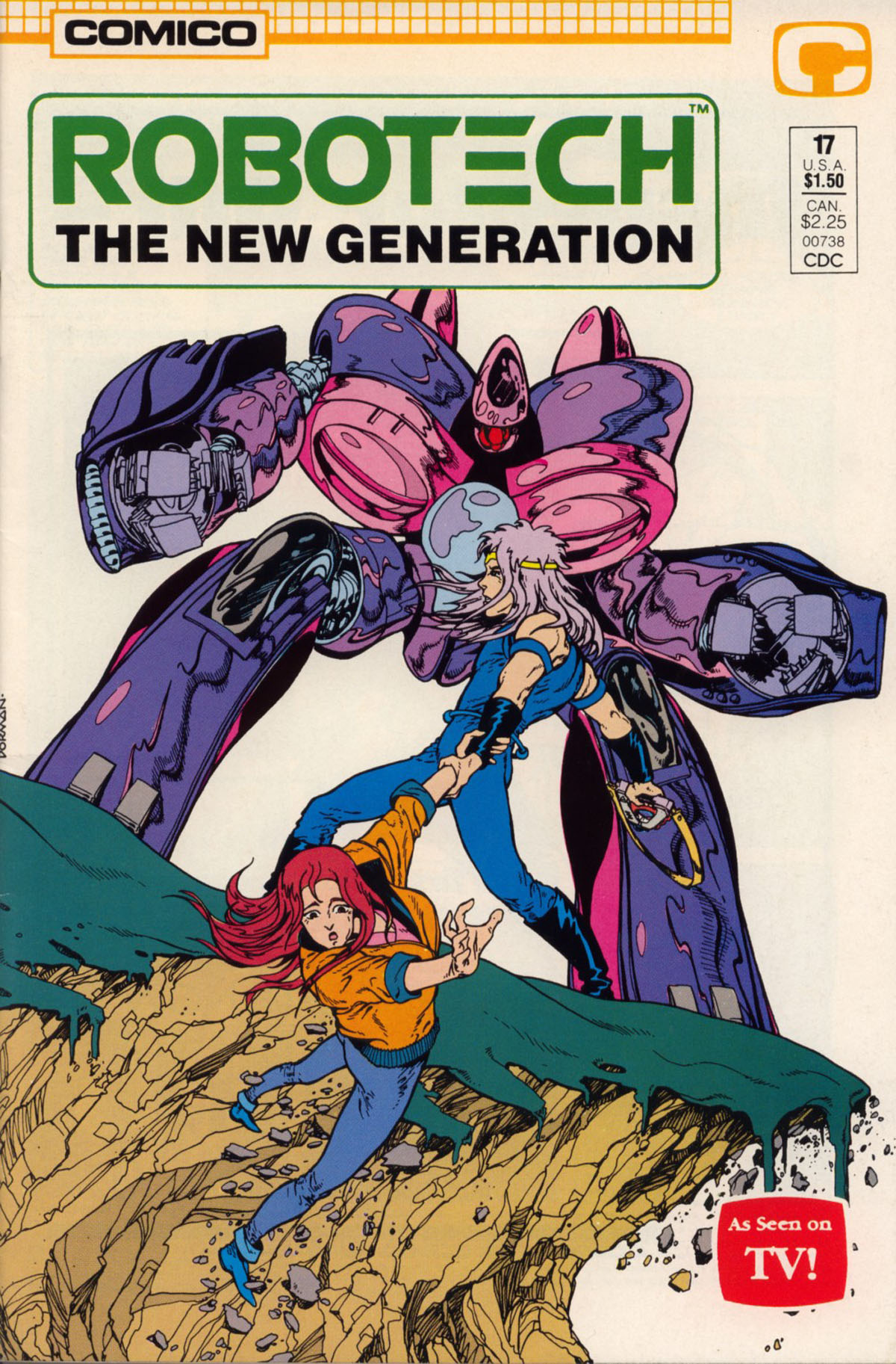 Read online Robotech The New Generation comic -  Issue #17 - 1