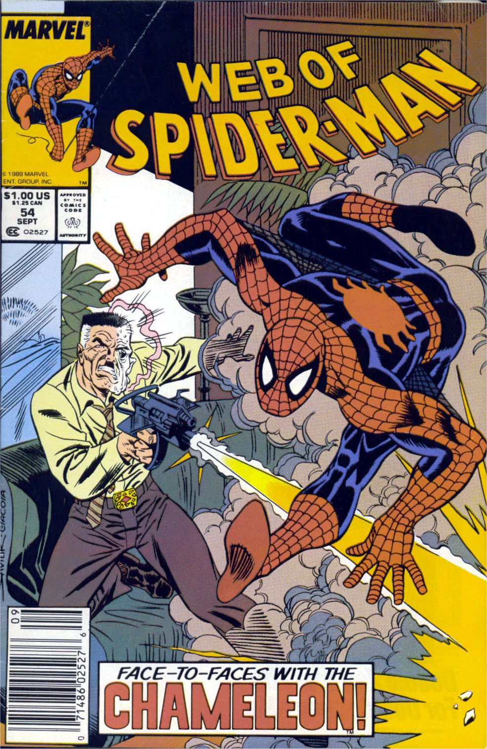 Read online Web of Spider-Man (1985) comic -  Issue #54 - 1