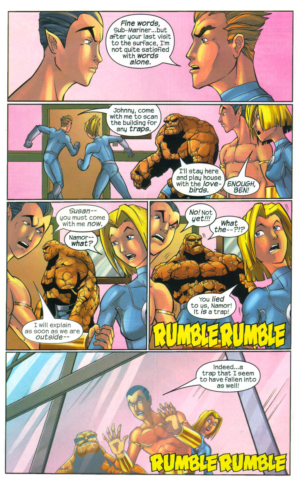 Read online Marvel Age Fantastic Four comic -  Issue #6 - 12