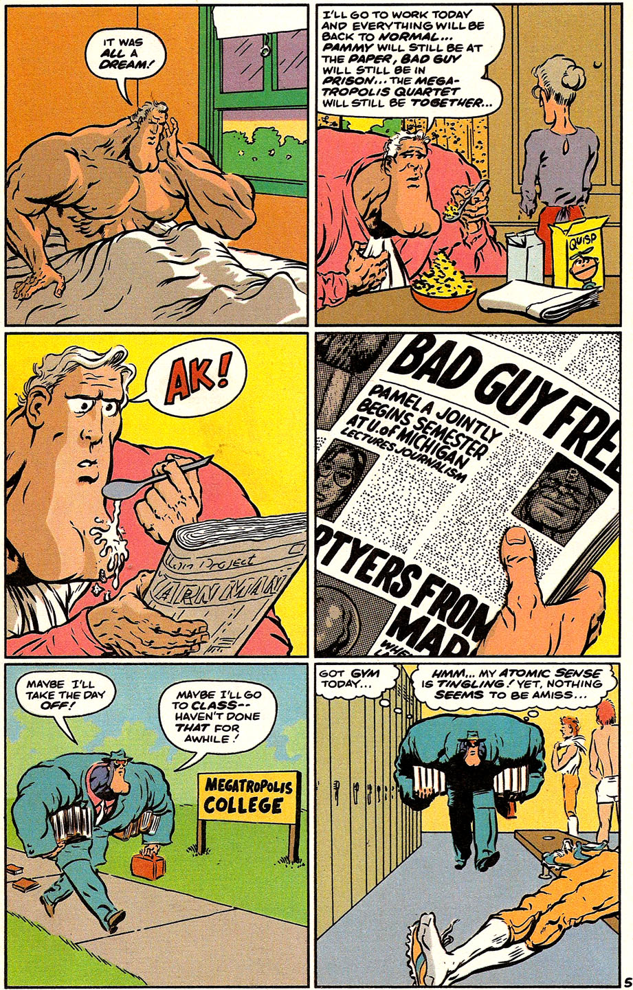 Read online Megaton Man comic -  Issue #8 - 7