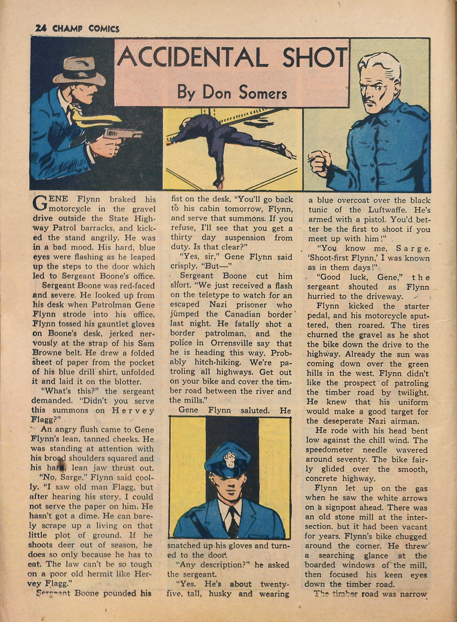 Read online Champ Comics comic -  Issue #14 - 26