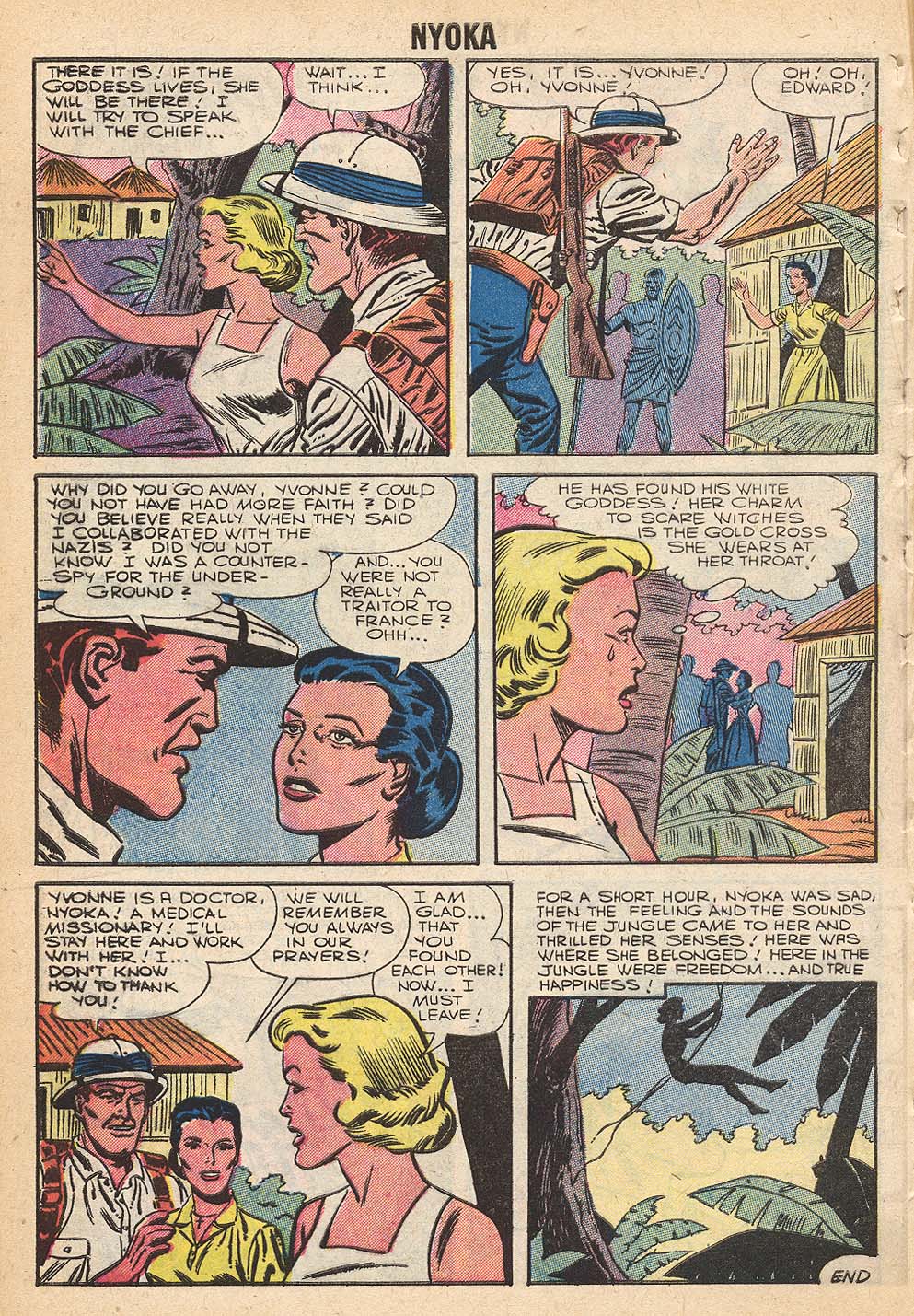 Read online Nyoka the Jungle Girl (1955) comic -  Issue #18 - 8