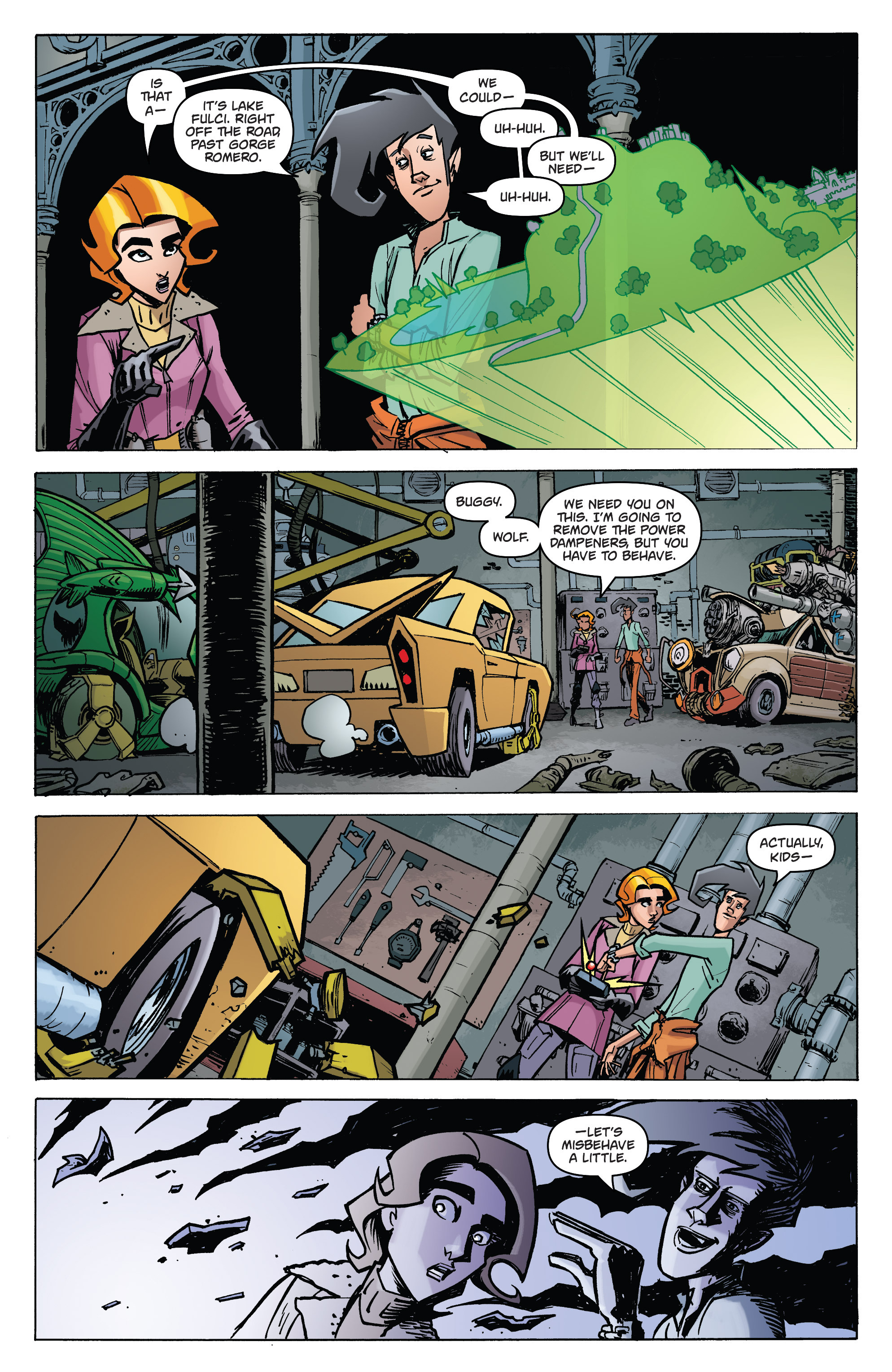Read online Monster Motors: The Curse of Minivan Helsing comic -  Issue #2 - 15
