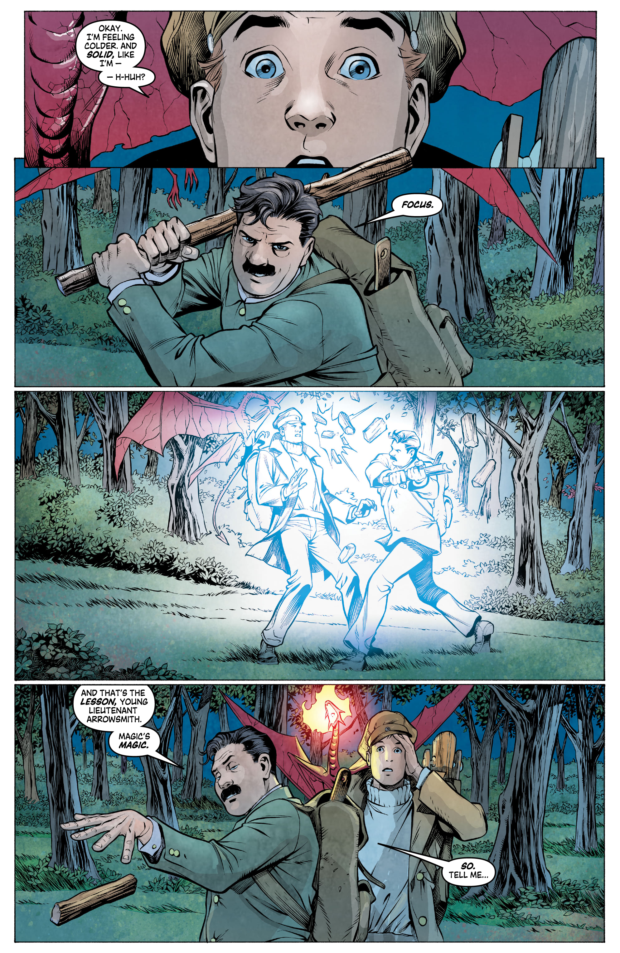 Read online Arrowsmith: Behind Enemy Lines comic -  Issue #6 - 16