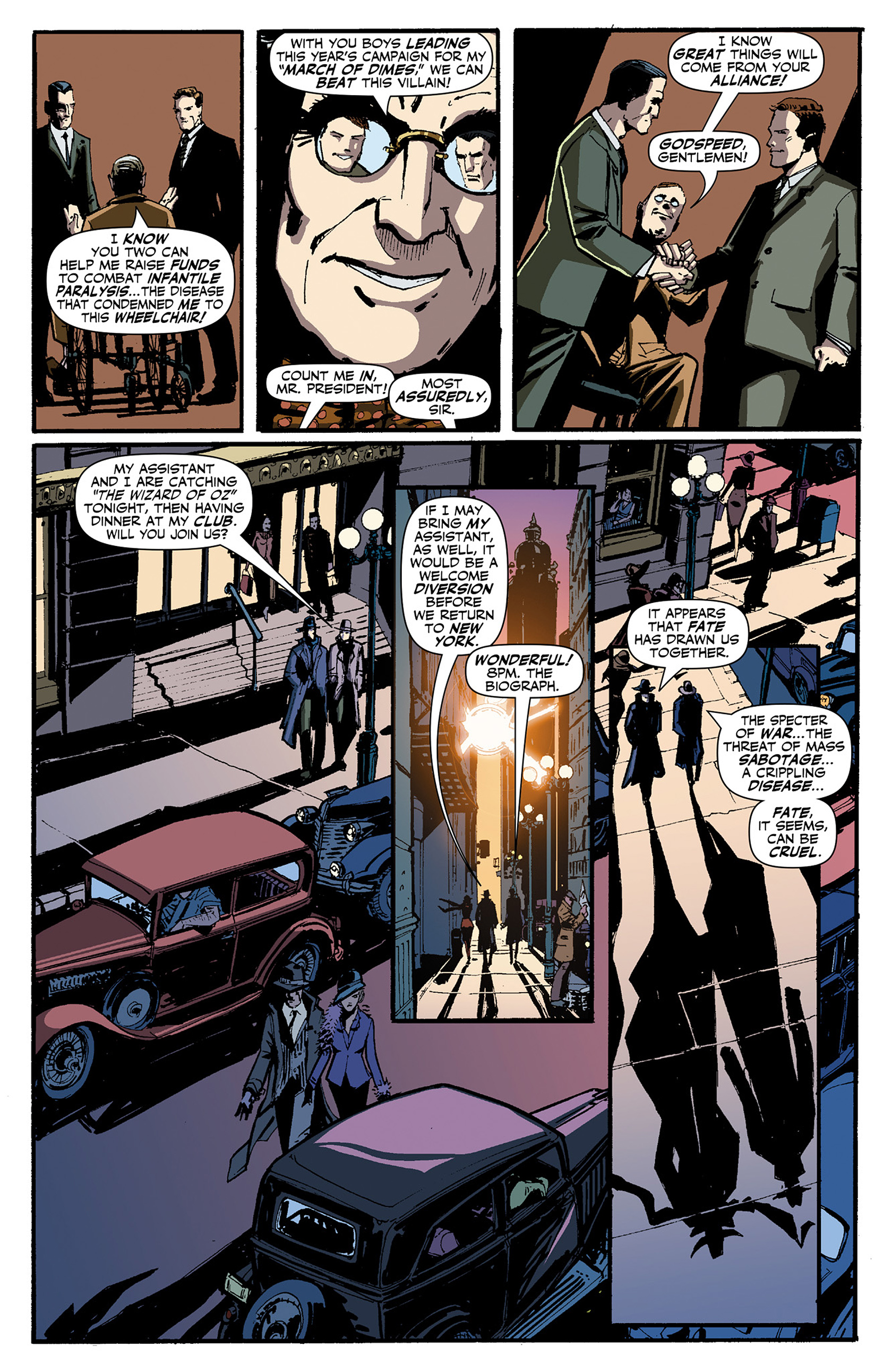 Read online The Shadow/Green Hornet: Dark Nights comic -  Issue #1 - 16