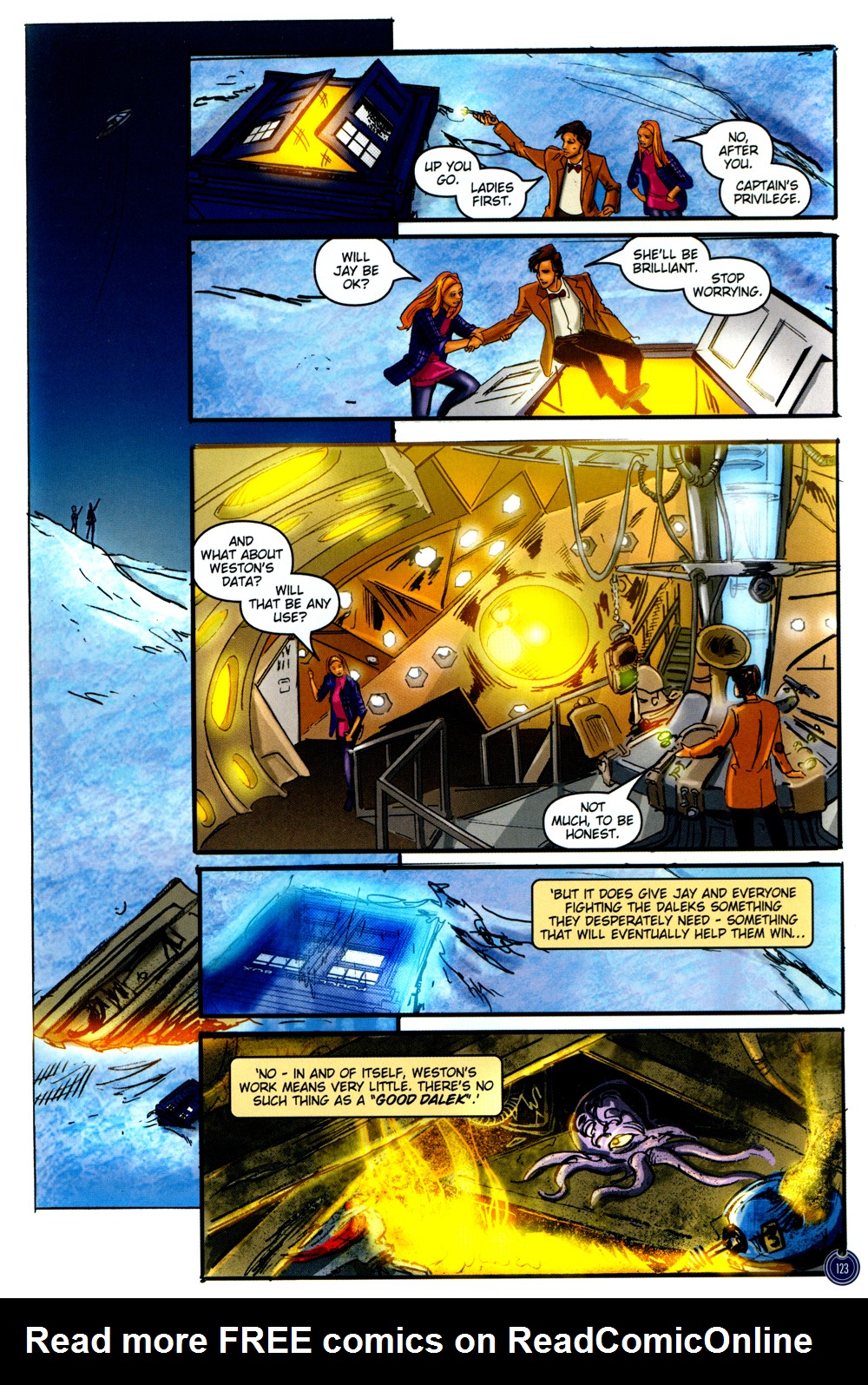 Read online Doctor Who: The Only Good Dalek comic -  Issue # TPB - 121