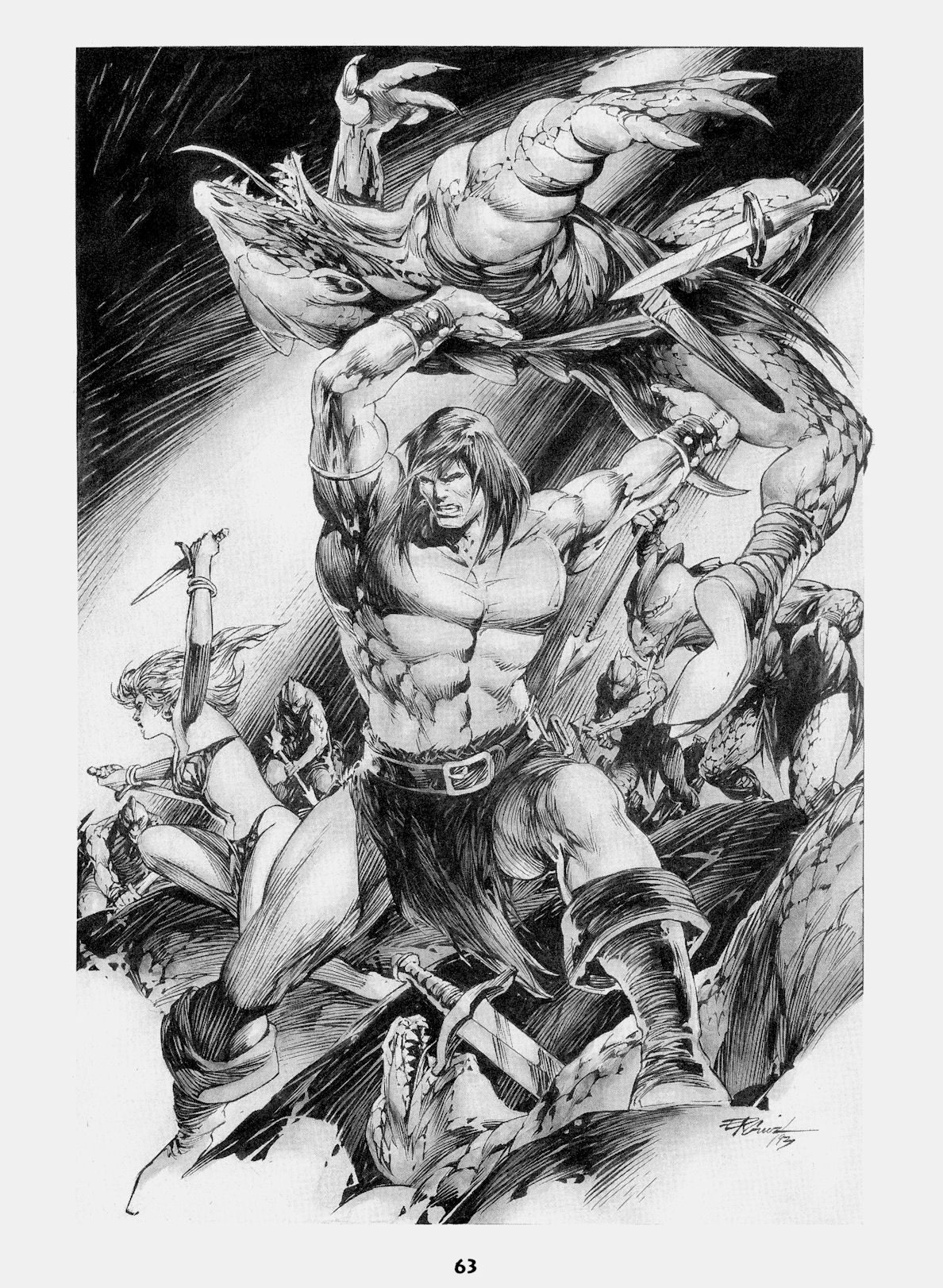 Read online Conan Saga comic -  Issue #76 - 63