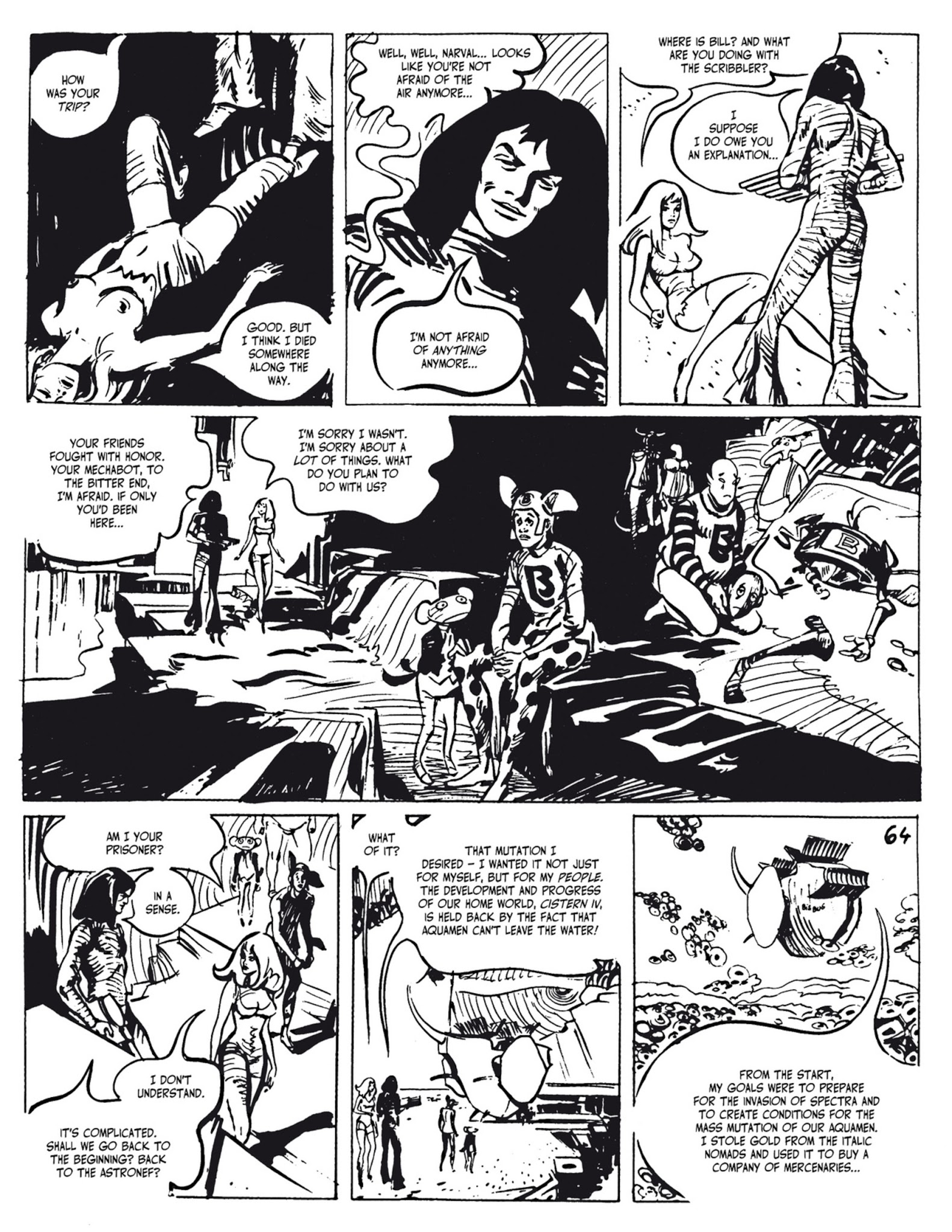 Read online Barbarella and The Wrath of the Minute-Eater comic -  Issue # TPB - 69