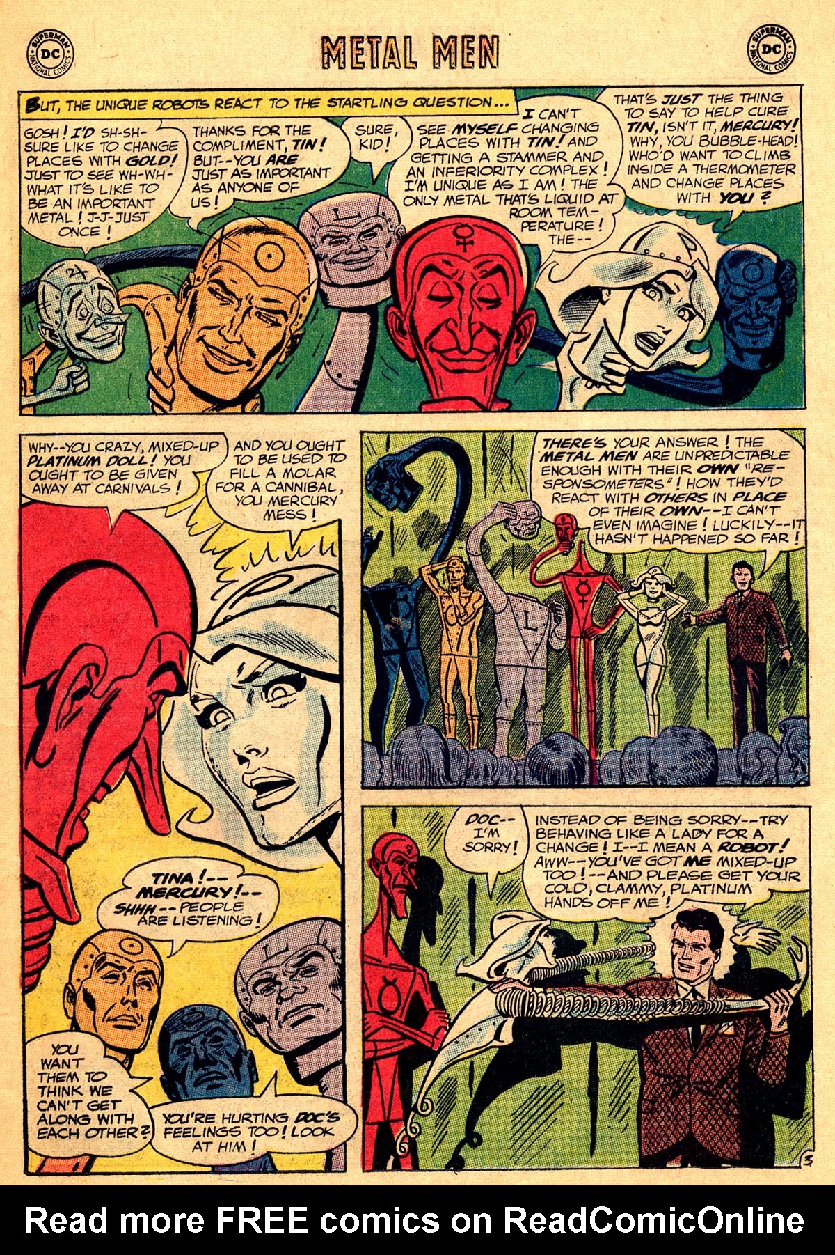Metal Men (1963) Issue #14 #14 - English 5