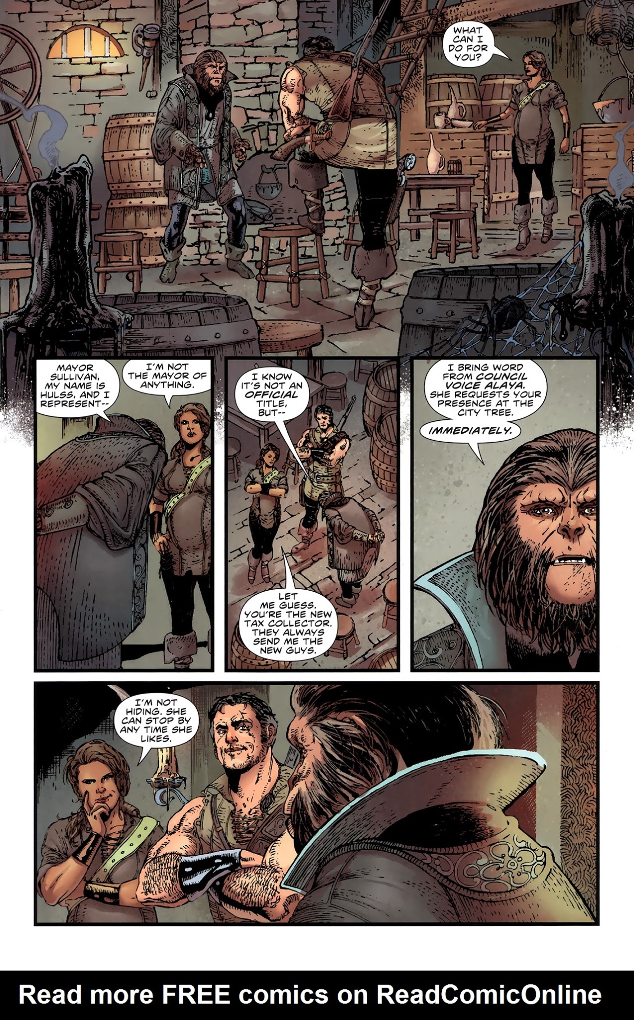 Read online Planet of the Apes (2011) comic -  Issue #1 - 9