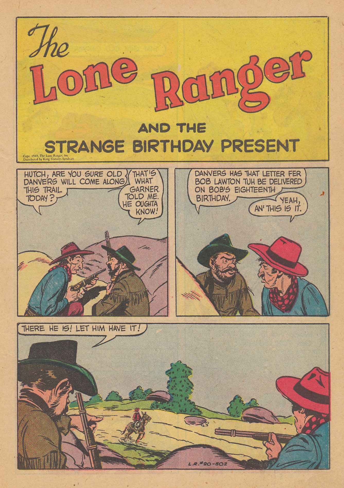 Read online The Lone Ranger (1948) comic -  Issue #20 - 3
