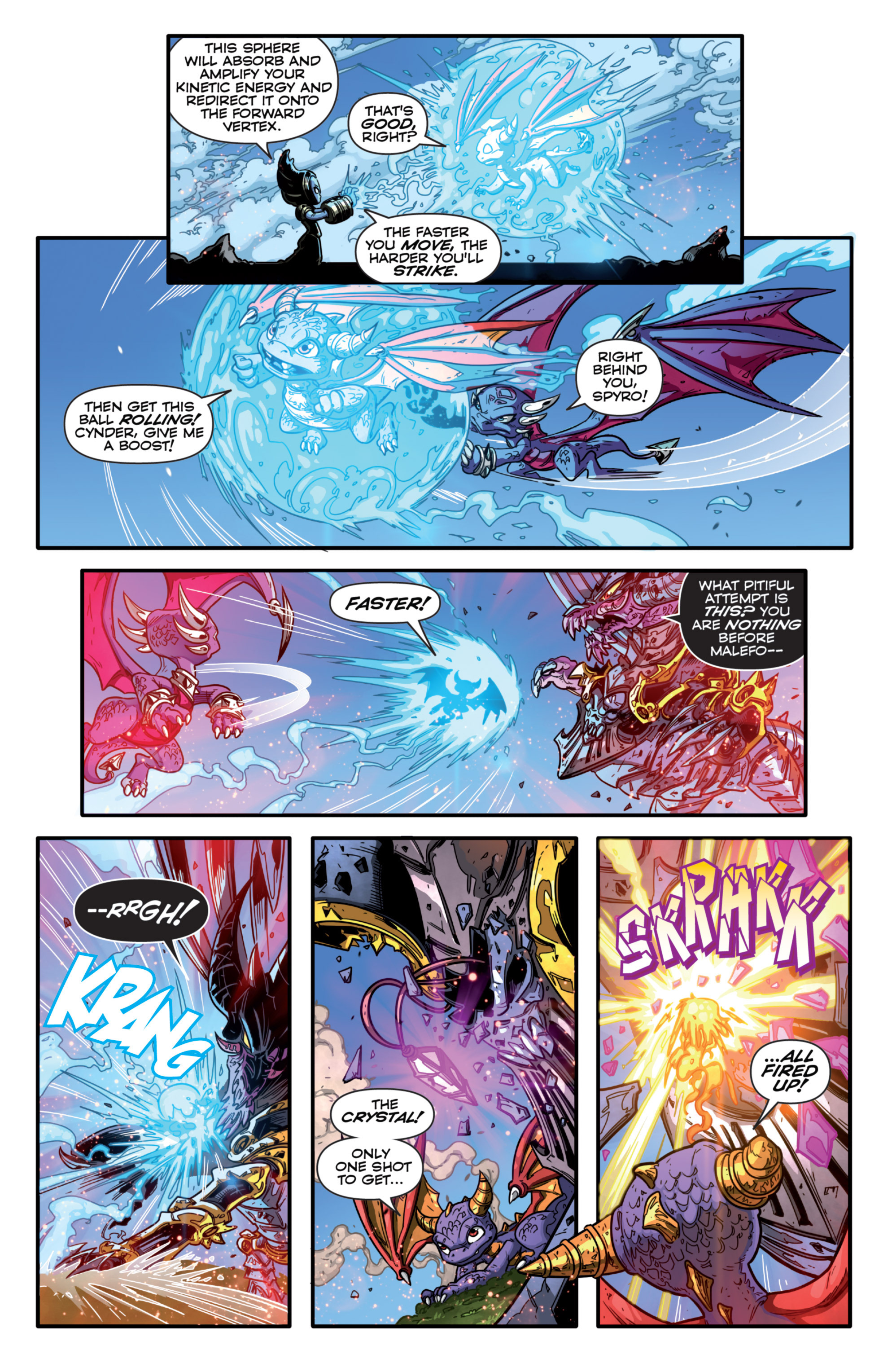 Read online Skylanders comic -  Issue #9 - 14