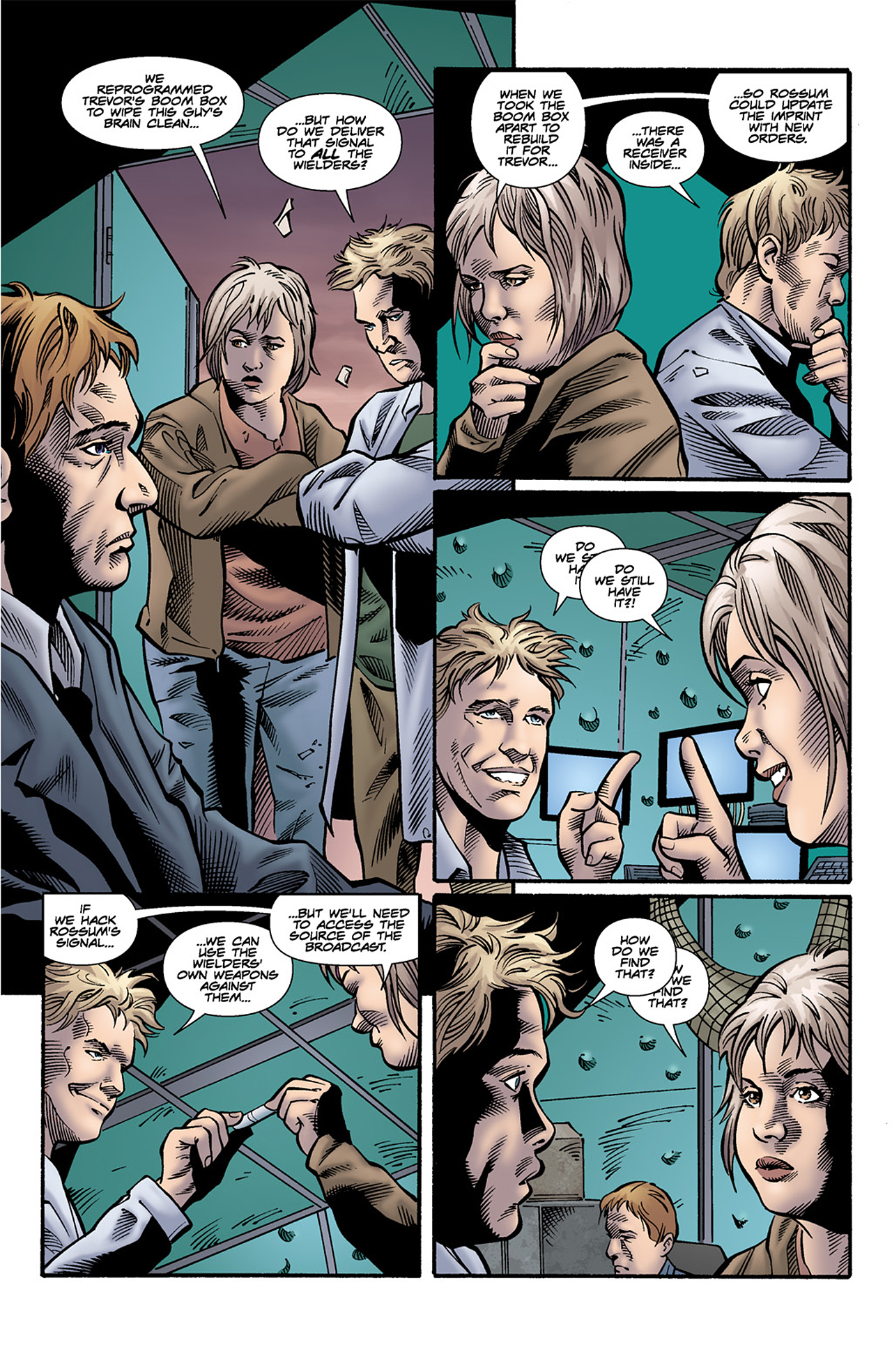 Read online Dollhouse comic -  Issue #5 - 9