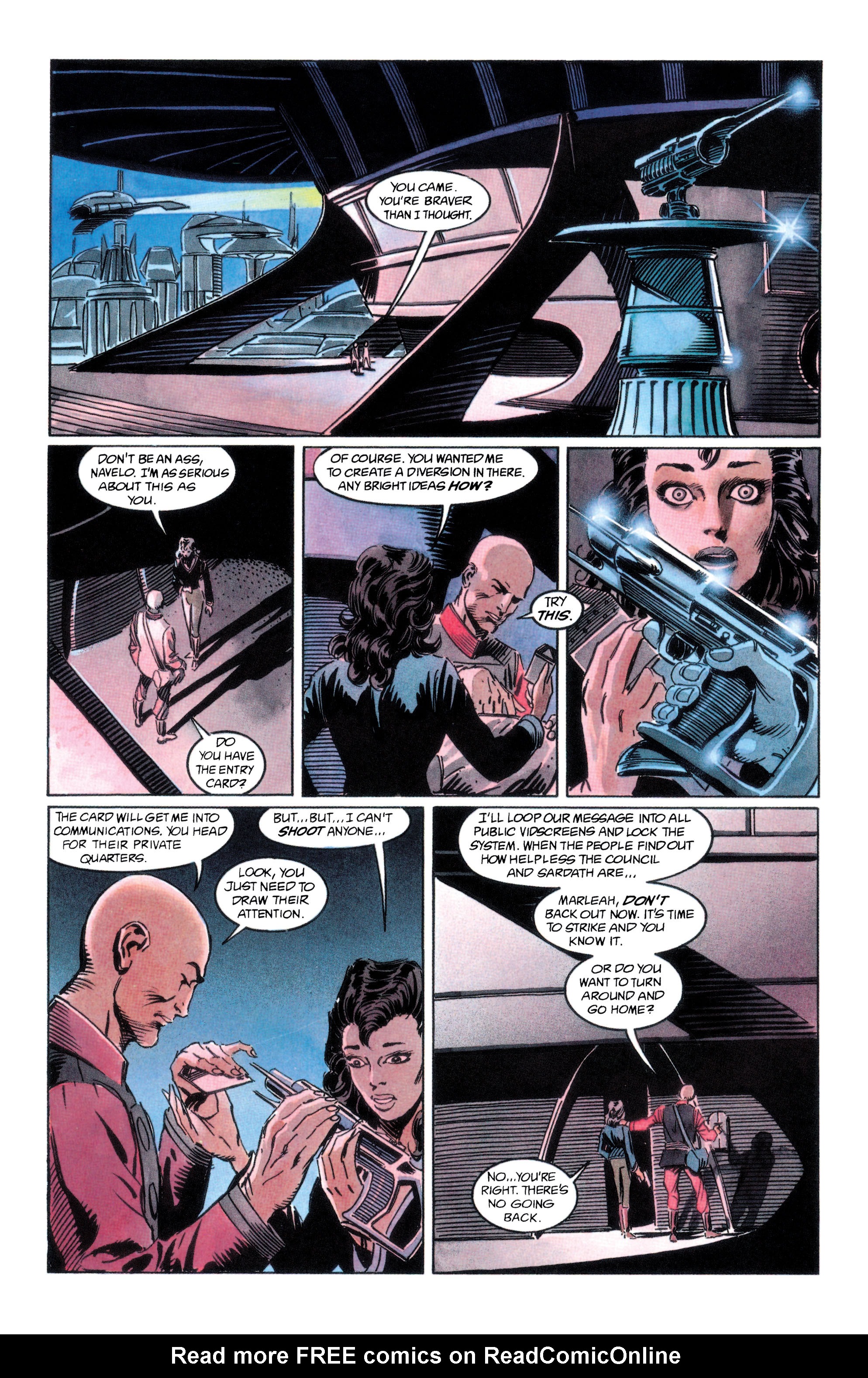 Read online Adam Strange (1990) comic -  Issue #2 - 28