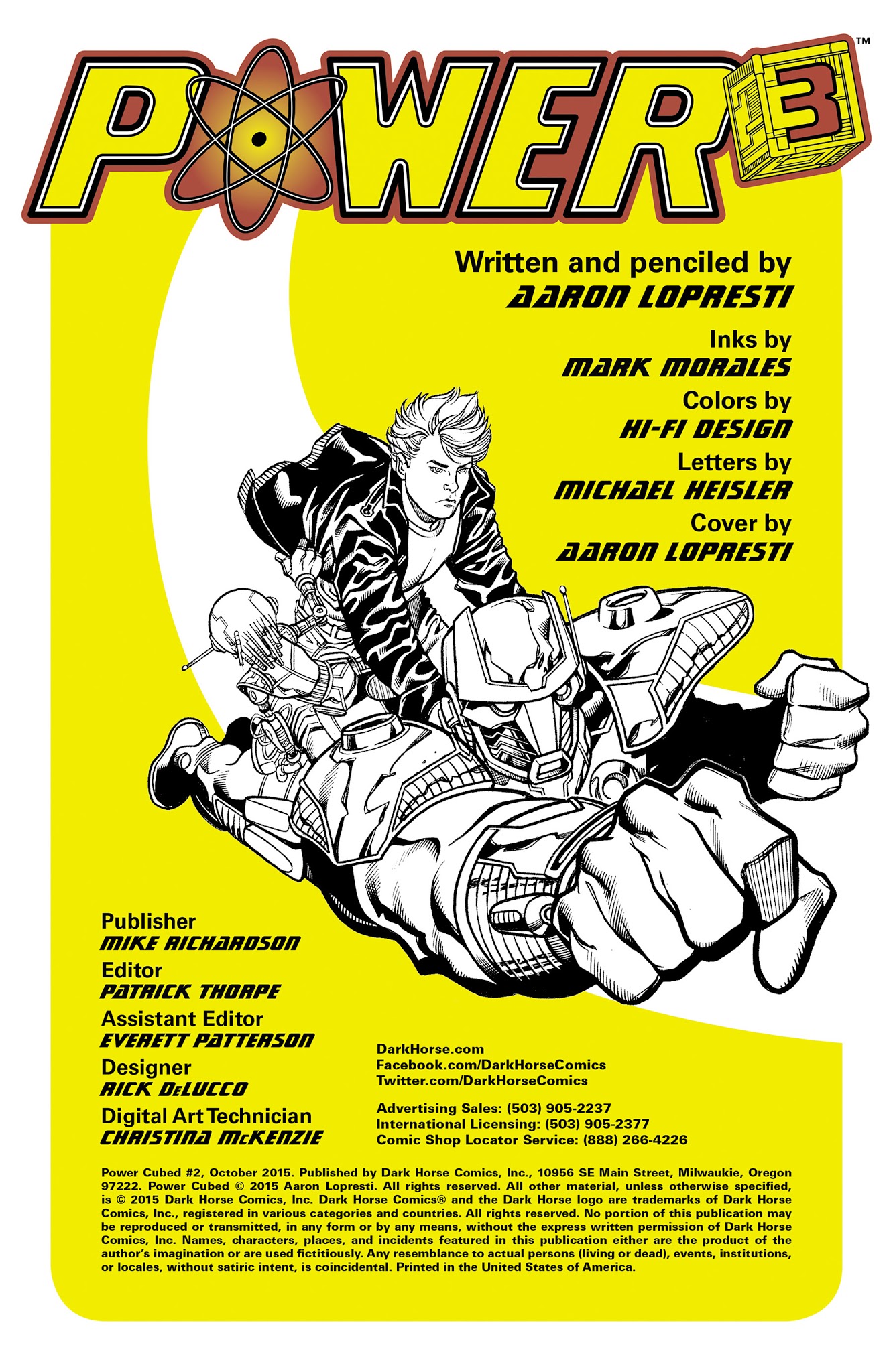 Read online Power Cubed comic -  Issue #2 - 2