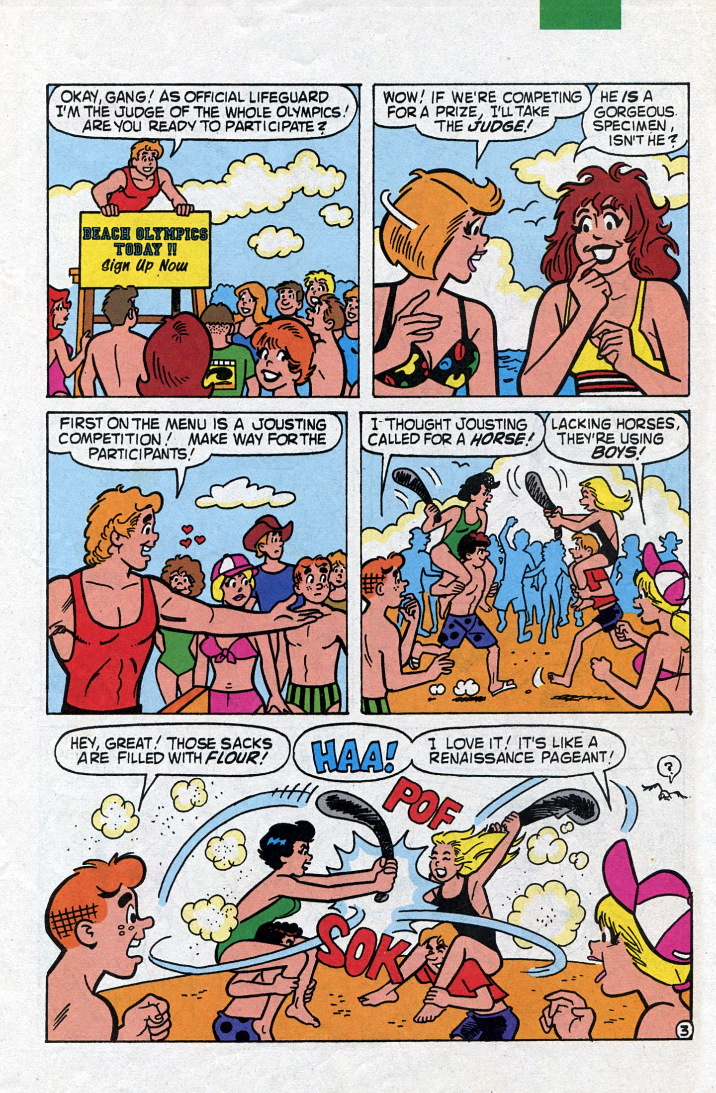 Read online Betty And Veronica: Summer Fun (1994) comic -  Issue #1 - 5