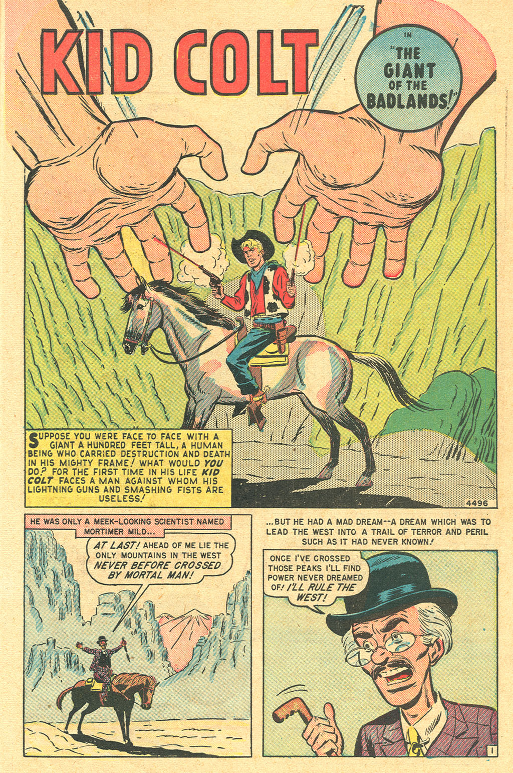 Read online Kid Colt Outlaw comic -  Issue #4 - 41