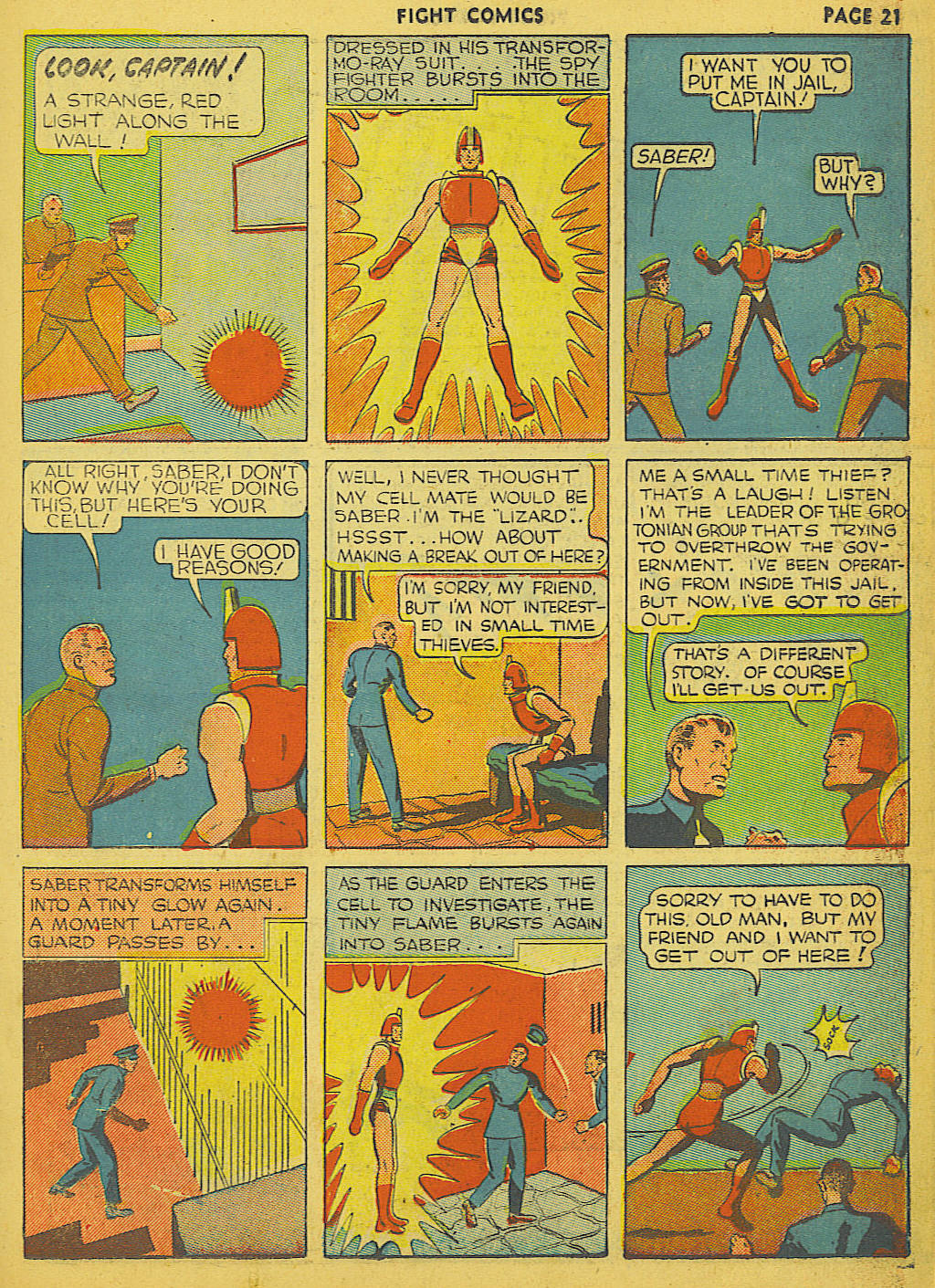 Read online Fight Comics comic -  Issue #6 - 23