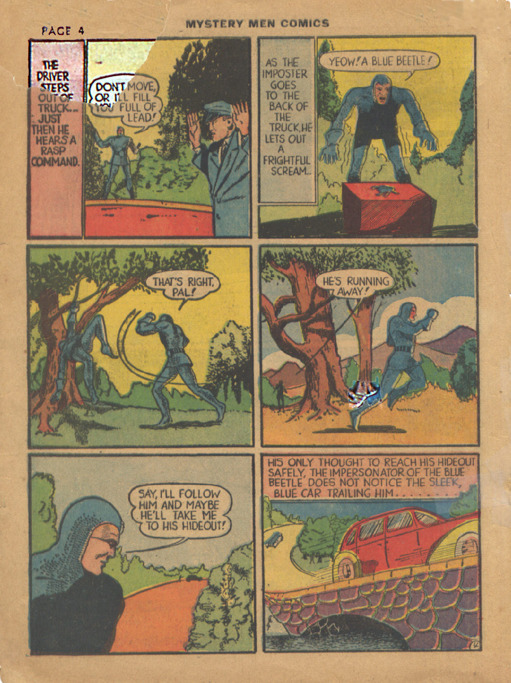 Read online Mystery Men Comics comic -  Issue #7 - 6