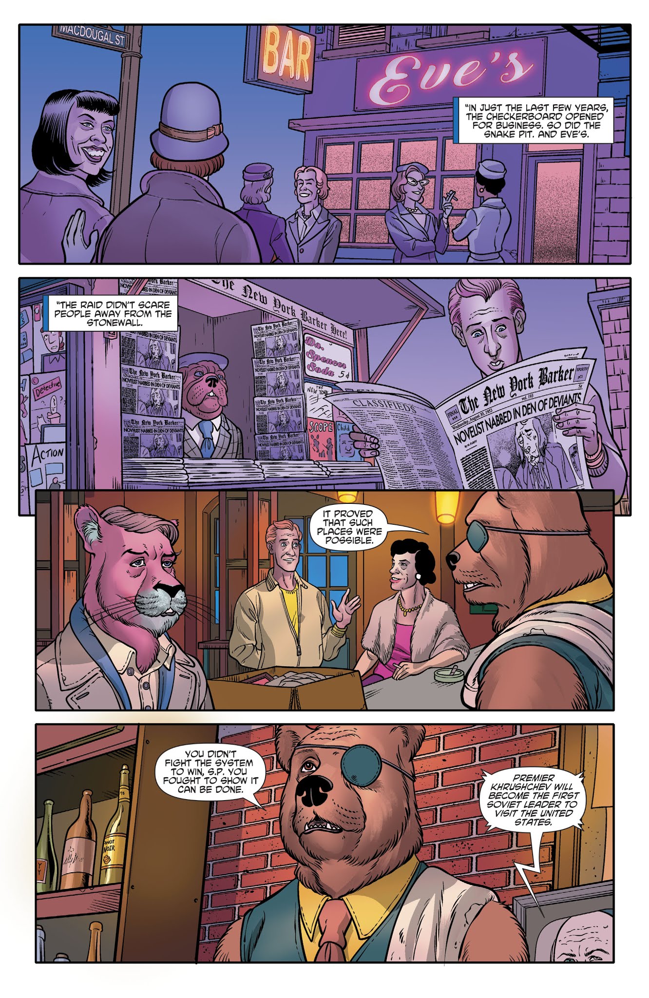 Read online Exit Stage Left: The Snagglepuss Chronicles comic -  Issue #6 - 20